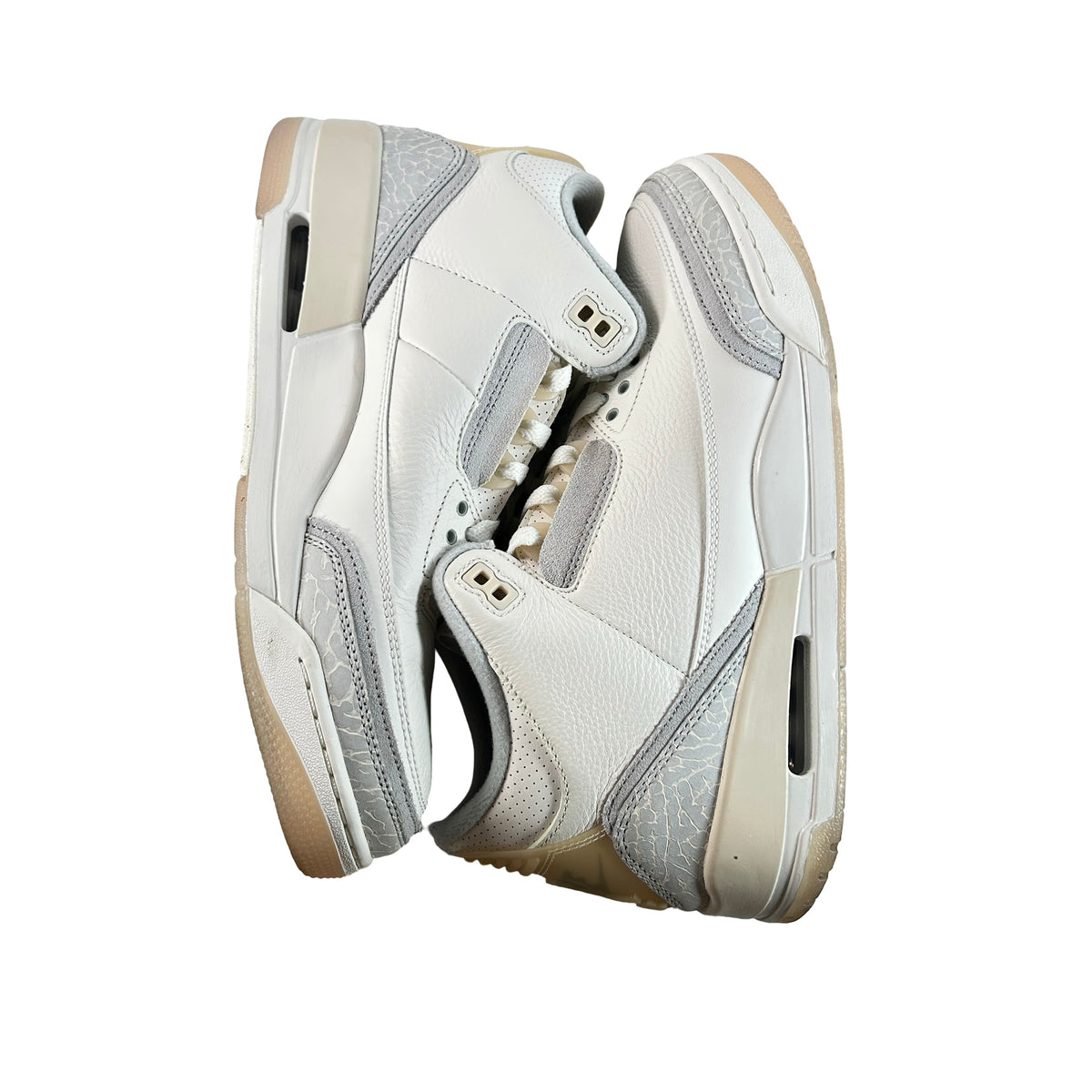 FJ9479 100 Jordan 3 Retro Craft Ivory [USED] - 9.5 M (Used5)