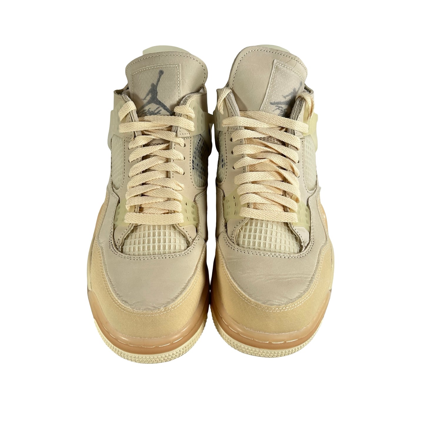 CV9388 100 Jordan 4 Retro Off-White Sail (Women's) [USED] - 11.5 W (Used)