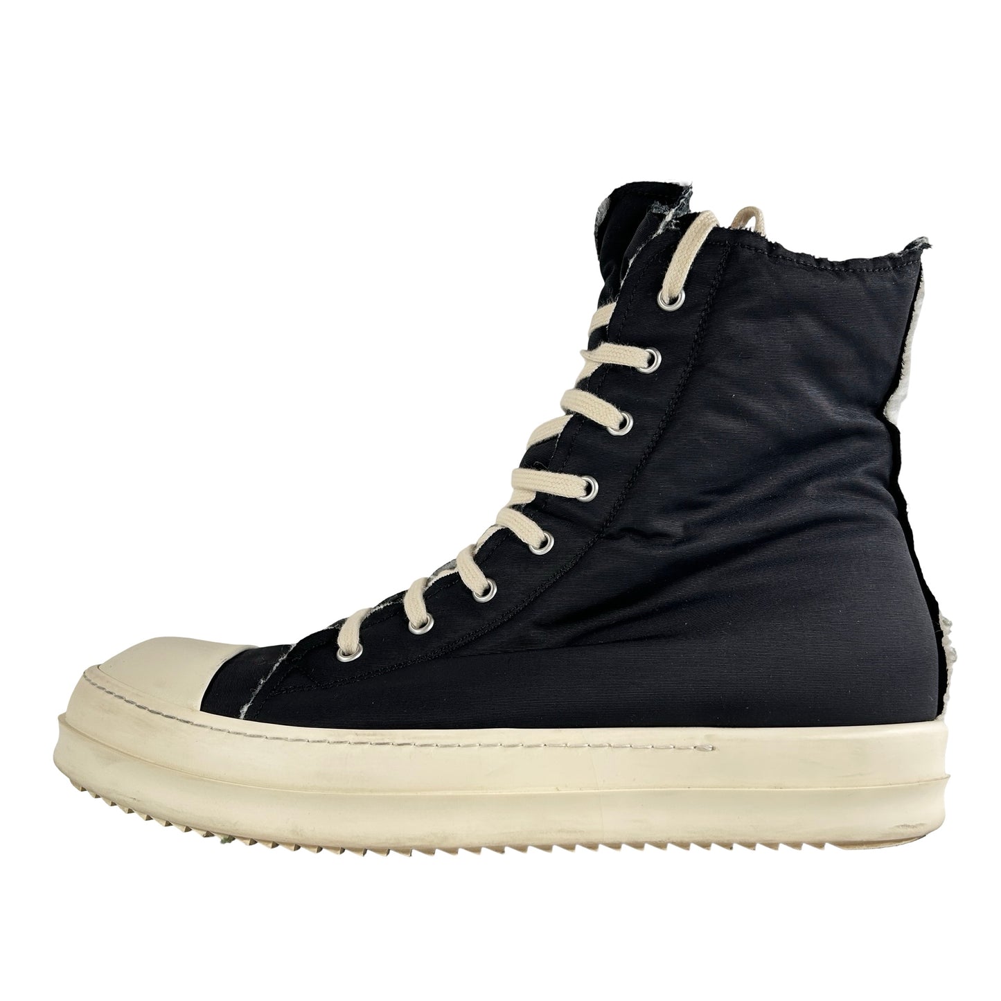 DU02A3800 Rick Owens DRKSHDW Gethsemane Padded High 'Black Milk' [USED] - 45 (Used)