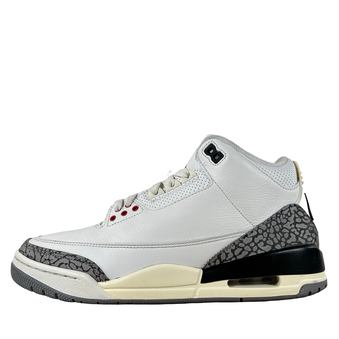 DN3707 100 Jordan 3 Retro White Cement Reimagined [USED] - 8 M (Used20)