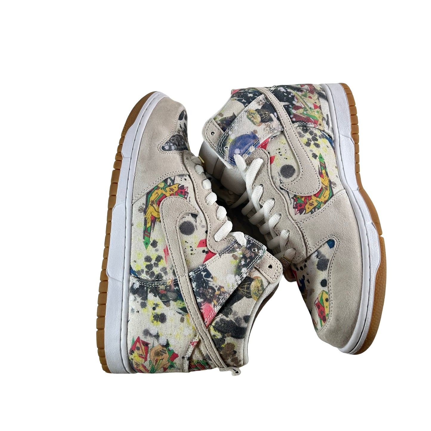 FD8779 100 Nike SB Dunk High Supreme Rammellzee [USED] - 10.5 M (Used2)