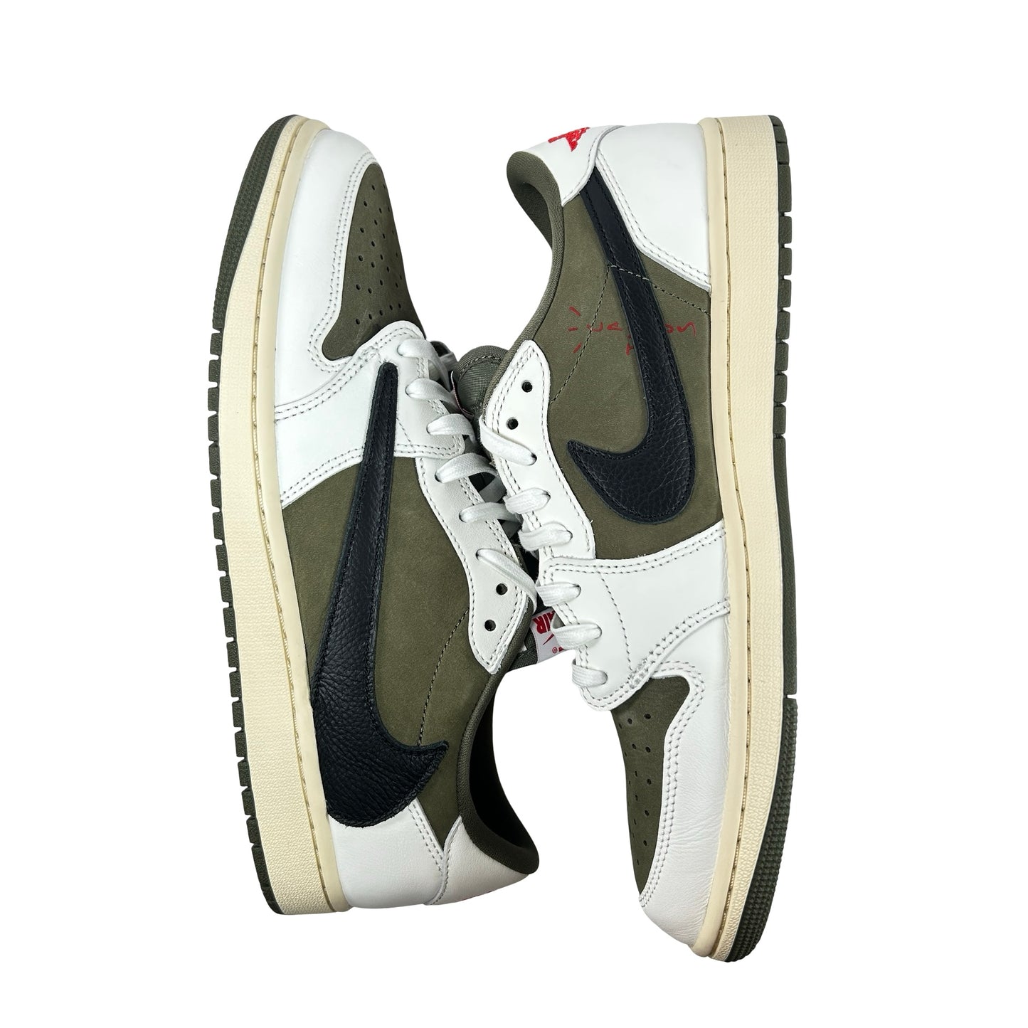 DM7866 200 Jordan 1 Retro Low OG SP Travis Scott Medium Olive [USED] - 11 M (VNDS)