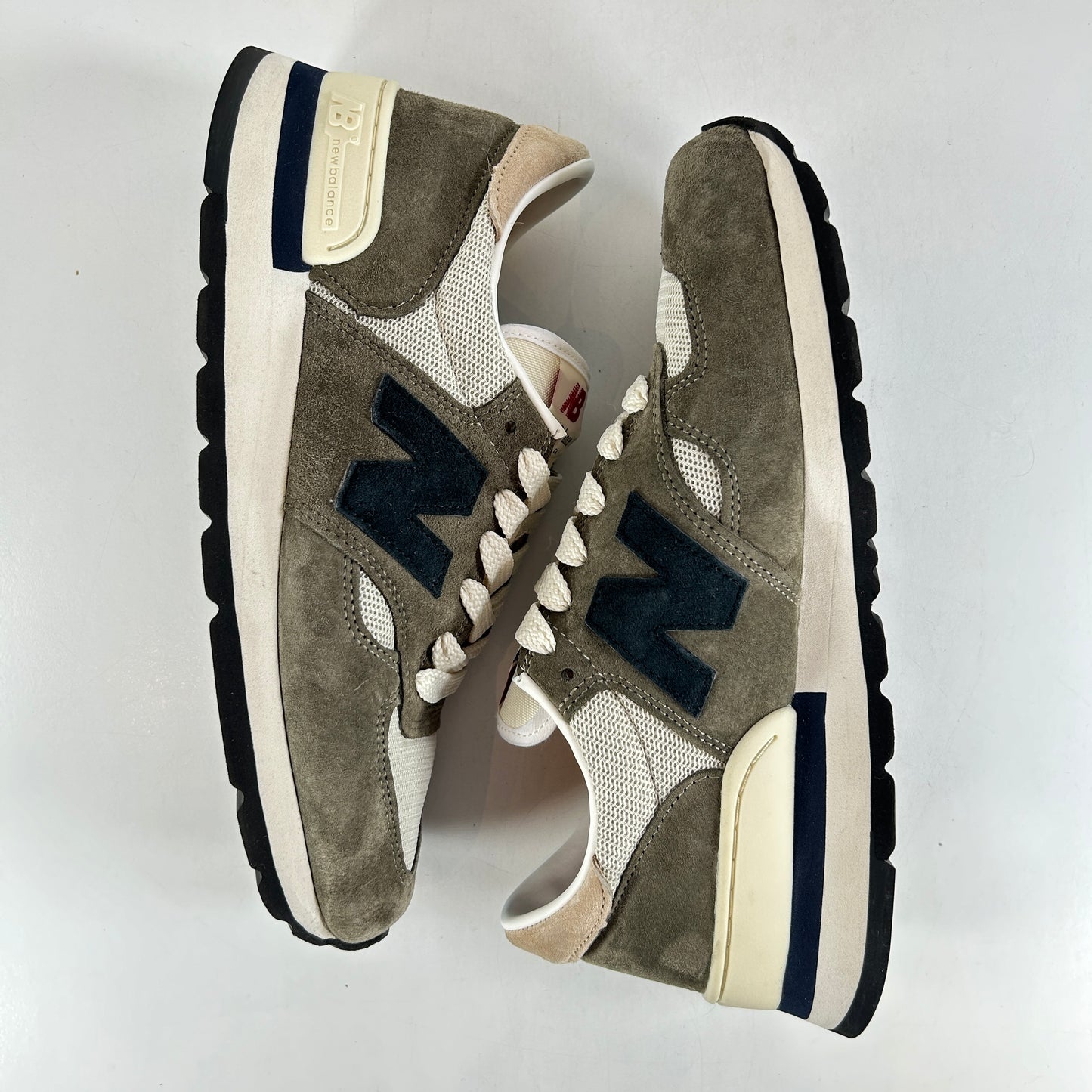 M990WG1 New Balance 990v1 MiUSA Grey Blue [USED] - 8.5 M (Used)