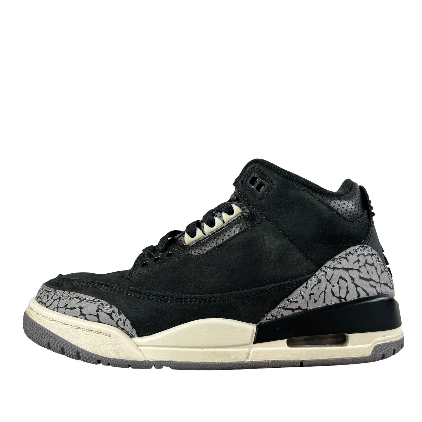 CK9246 001 Jordan 3 Retro Off Noir (Women's) [USED] - 5.5 W (Used)
