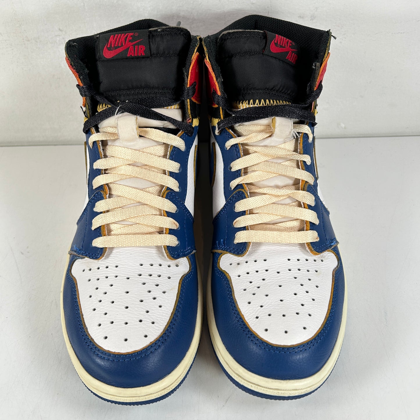 BV1300 146 Jordan 1 Union Storm Blue Toe [USED] - 8.5 M (Used)