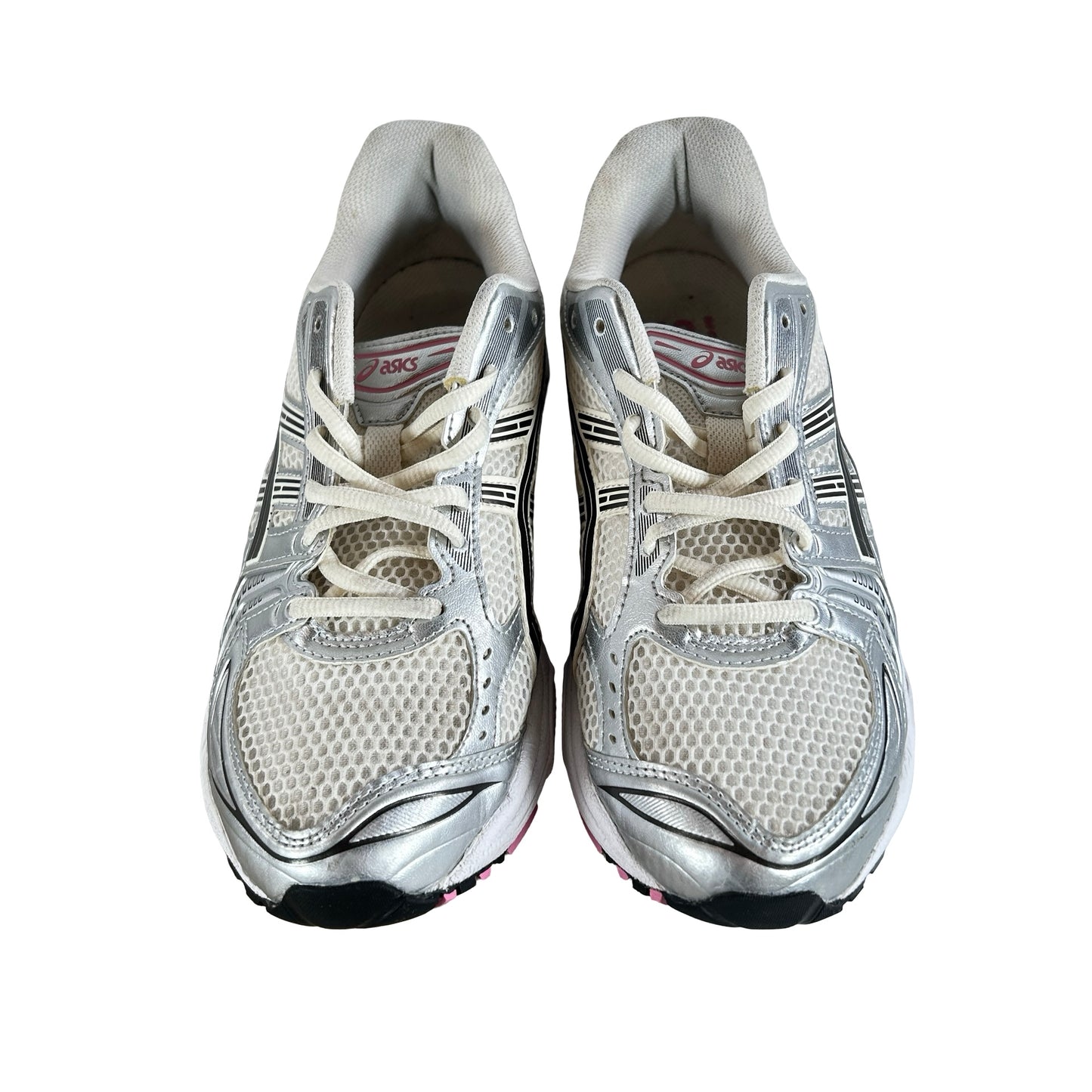 1203A537 103 ASICS GEL-Kayano 14 Cream Sweet Pink (Women's) [USED] - 8 M (Used) (No Box)