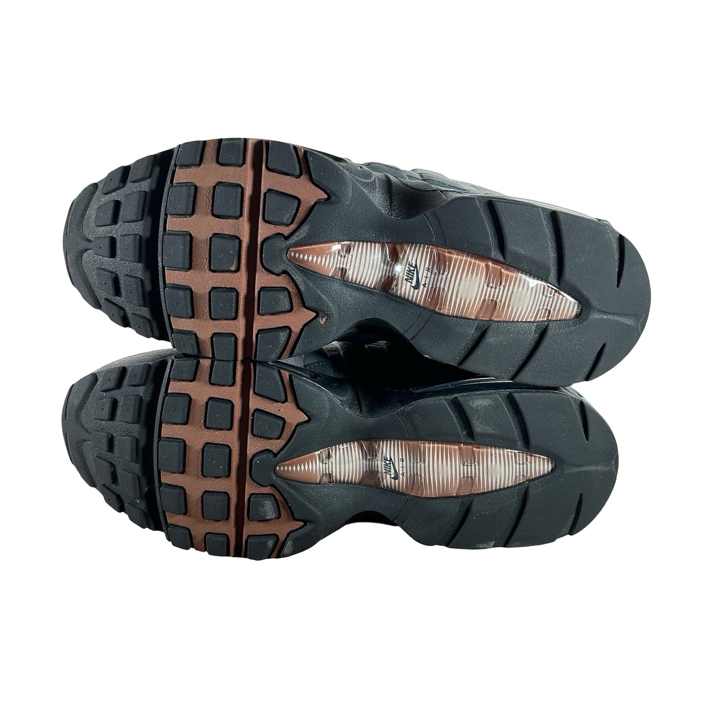 HJ5996 004 Nike Air Max 95 OG Big Bubble Fauna Brown (Women's) [USED] - 12 W (Used)