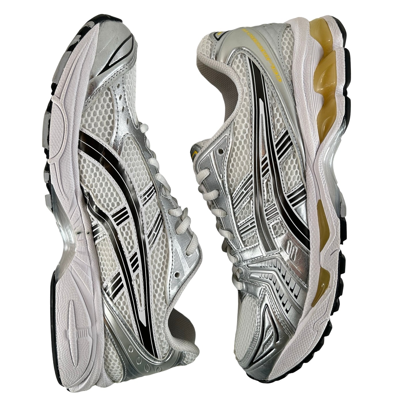 1203A537 101 ASICS GEL-Kayano 14 Tai Chi Yellow [USED] - 9.5 M (Used) (No Box)