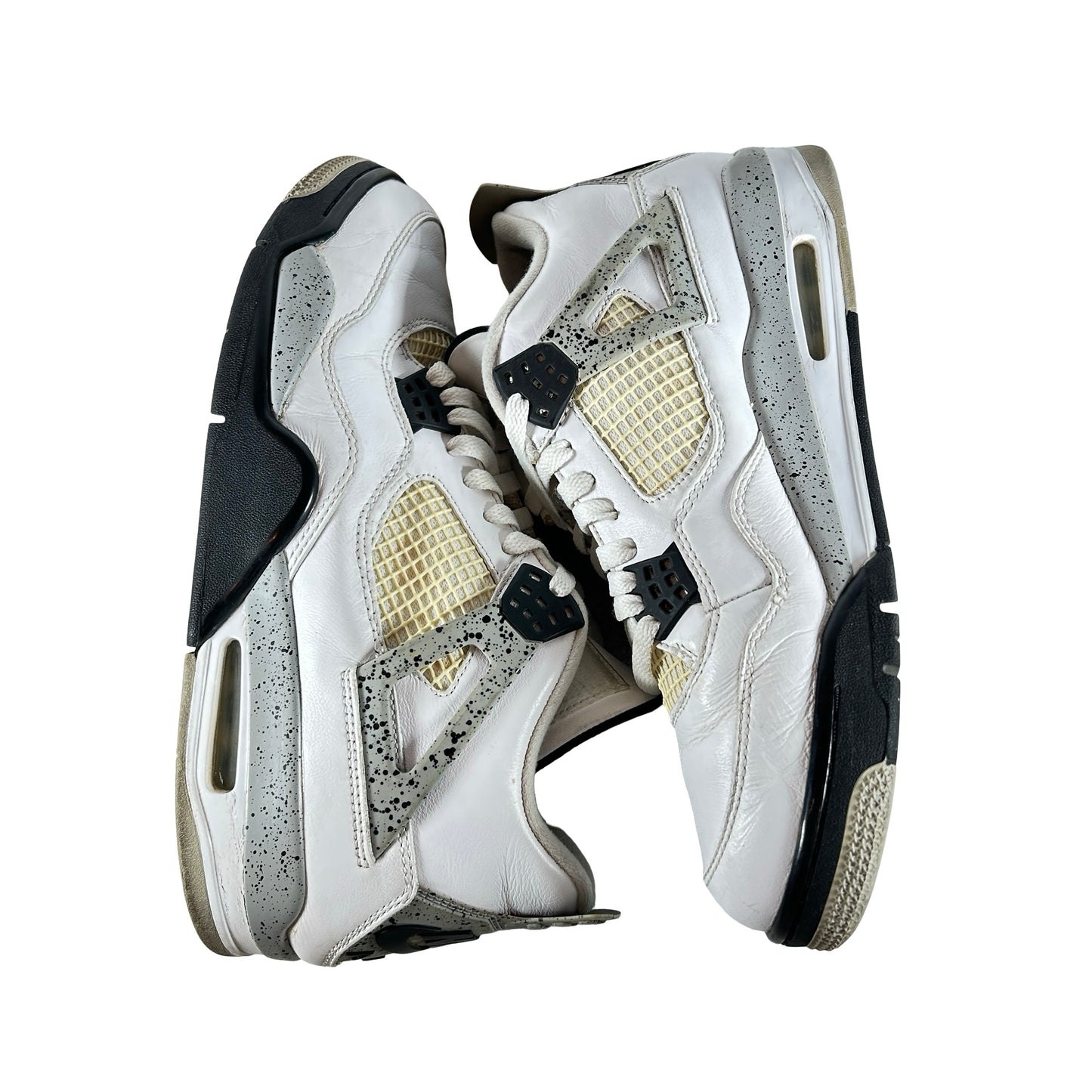 840606 192 Jordan 4 White Cement [USED] - 11 M (Used5) (No Box5)