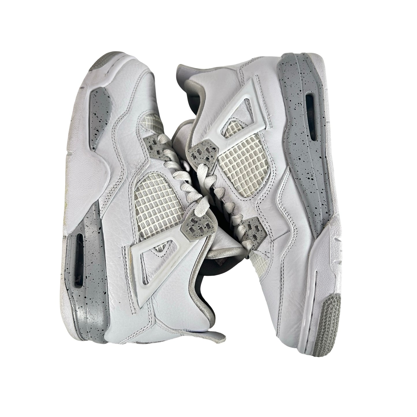 DJ4699 100 Jordan 4 Retro White Oreo (2021) (GS) [USED] - 5 Y (Used2)