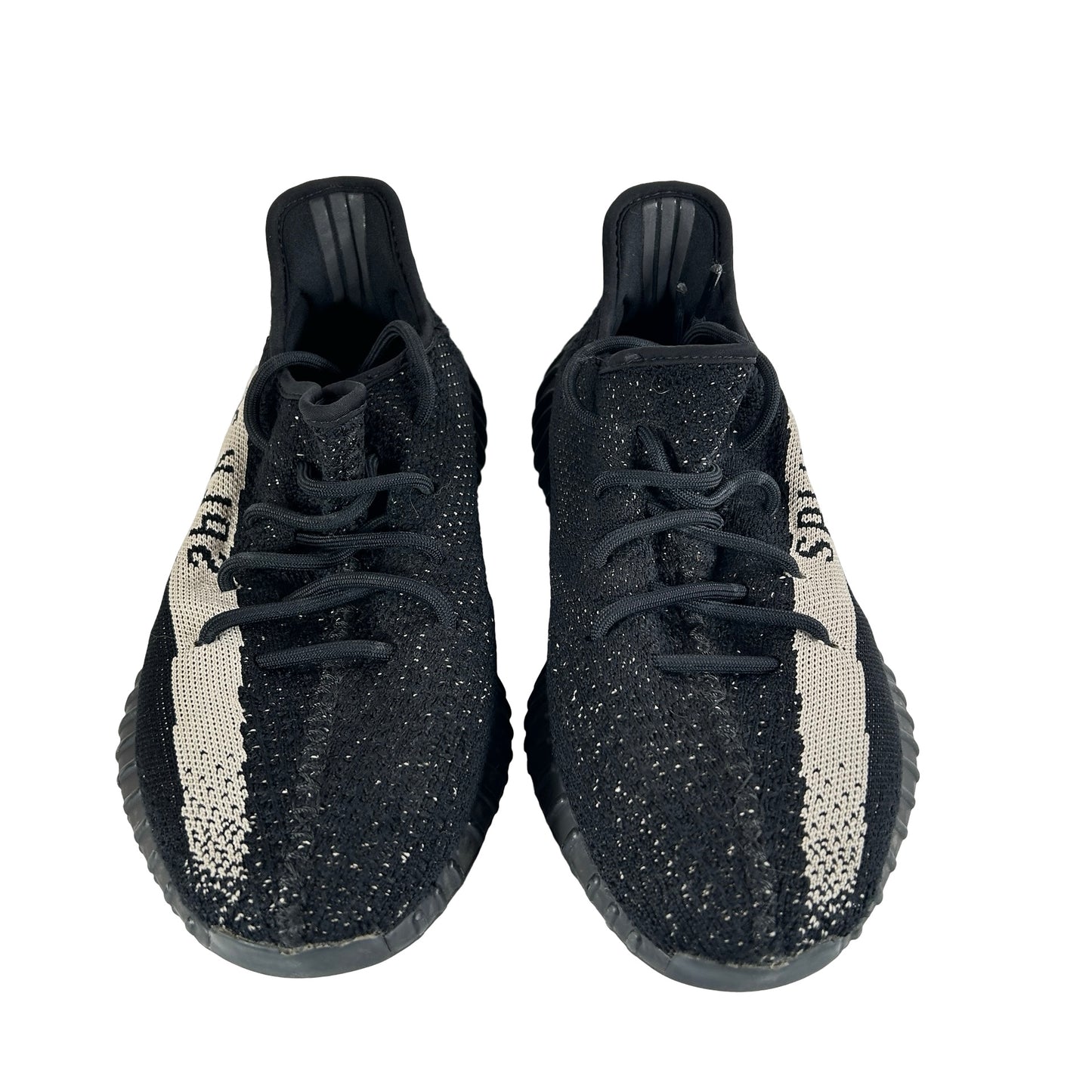 BY1604 adidas Yeezy Boost 350 V2 Core Black White [USED] - 11 M (Used4)