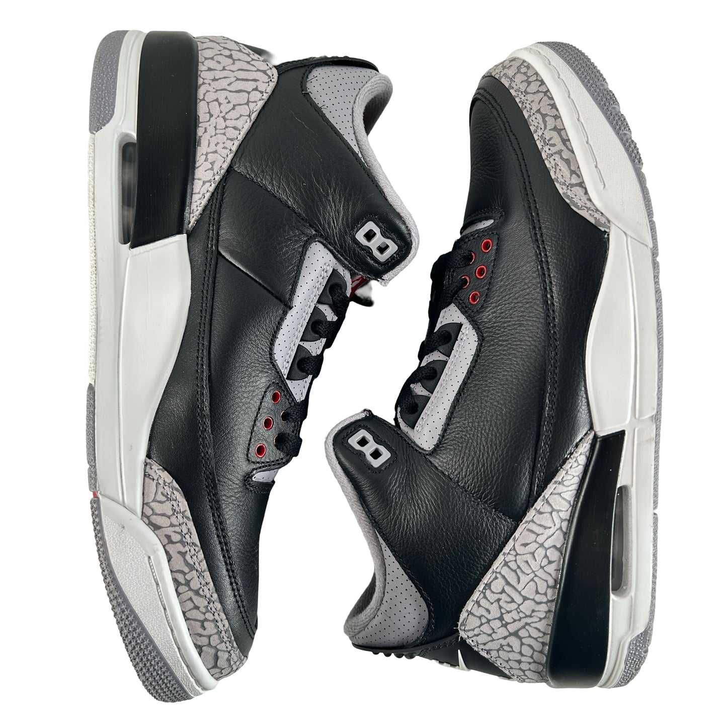DN3707 010 Jordan 3 Retro Black Cement Reimagined (2024) [USED] - 9.5 M (Used6)