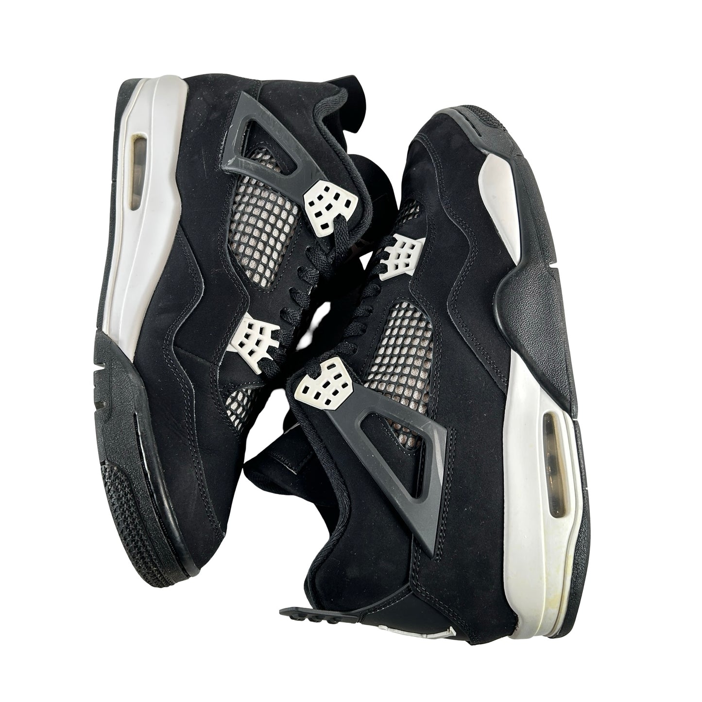 FQ8138 001  Jordan 4 Retro White Thunder [USED] - 11.5 M (Used) (Replace Box)