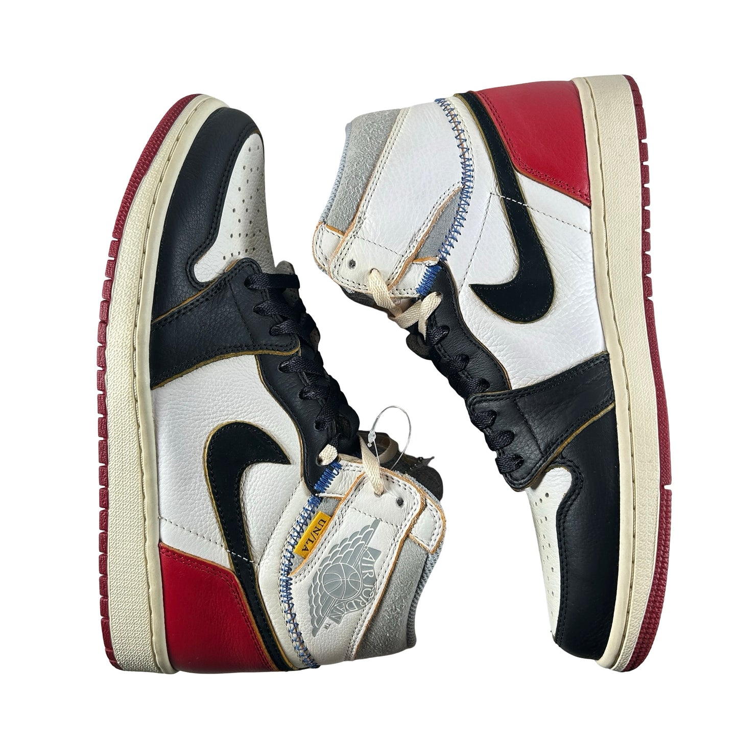 BV1300 106 Jordan 1 Union Black Toe [CONDITIONAL] - 9.5 M (Yellowing Uppers) (No Box)