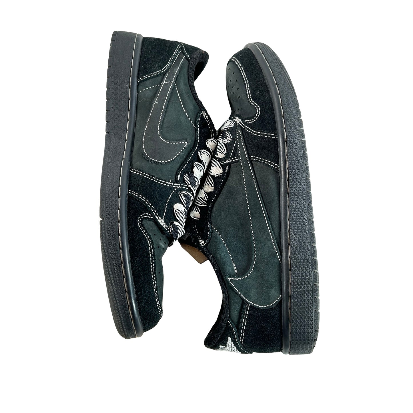 DM7866 001 Jordan 1 Retro Low OG Travis Scott Black Phantom [USED] - 8.5 M (Used7)