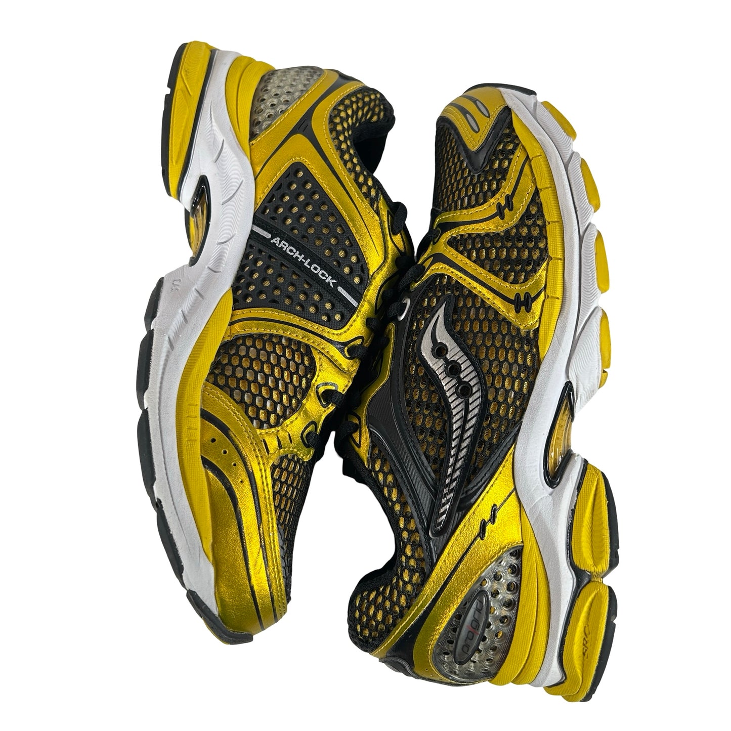 S70704-1 Saucony ProGrid Triumph 4 Lemon [USED] - 7.5 M (Used)