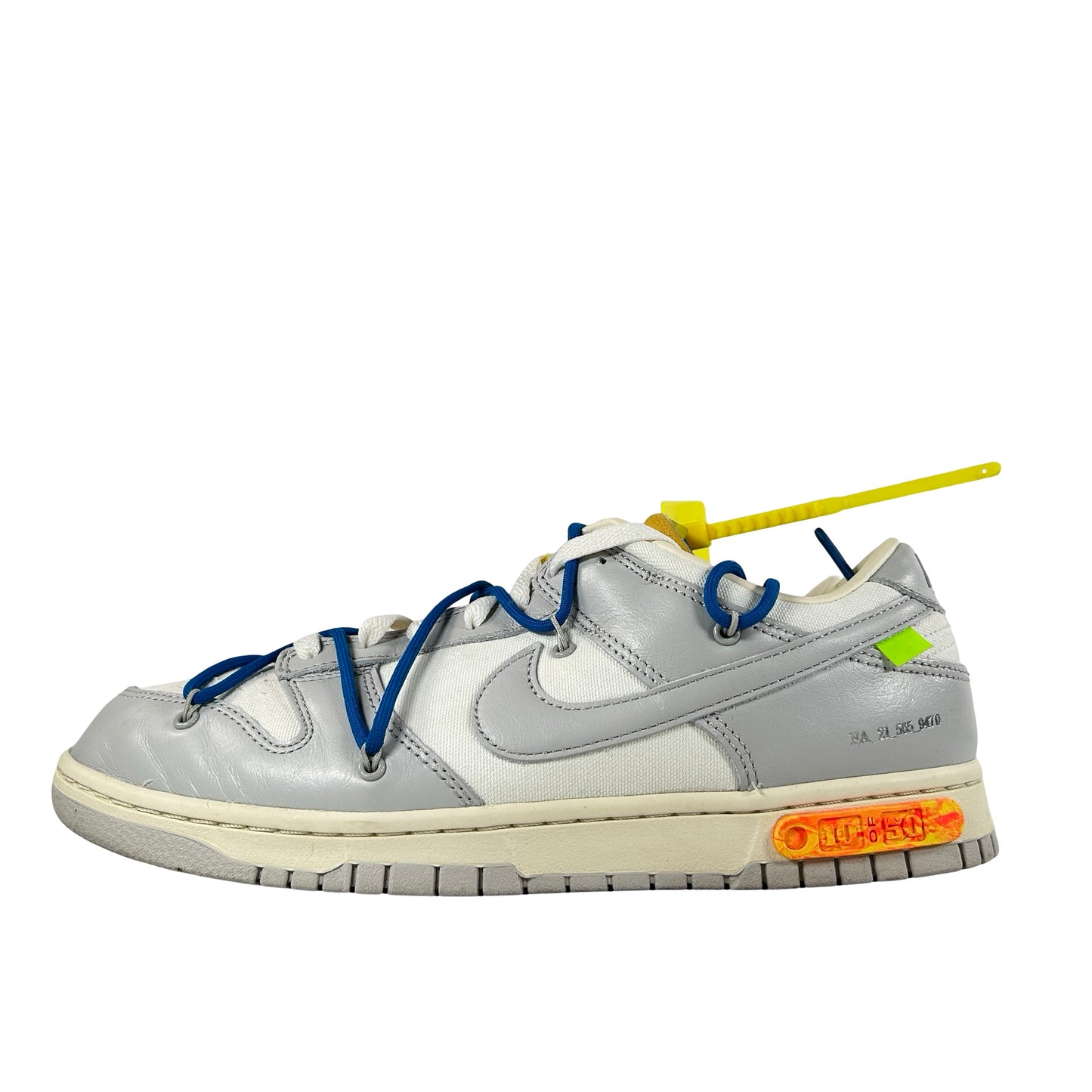 DM1602 112 Nike Dunk Low Off-White Lot 10 [USED] - 11 M (Used)