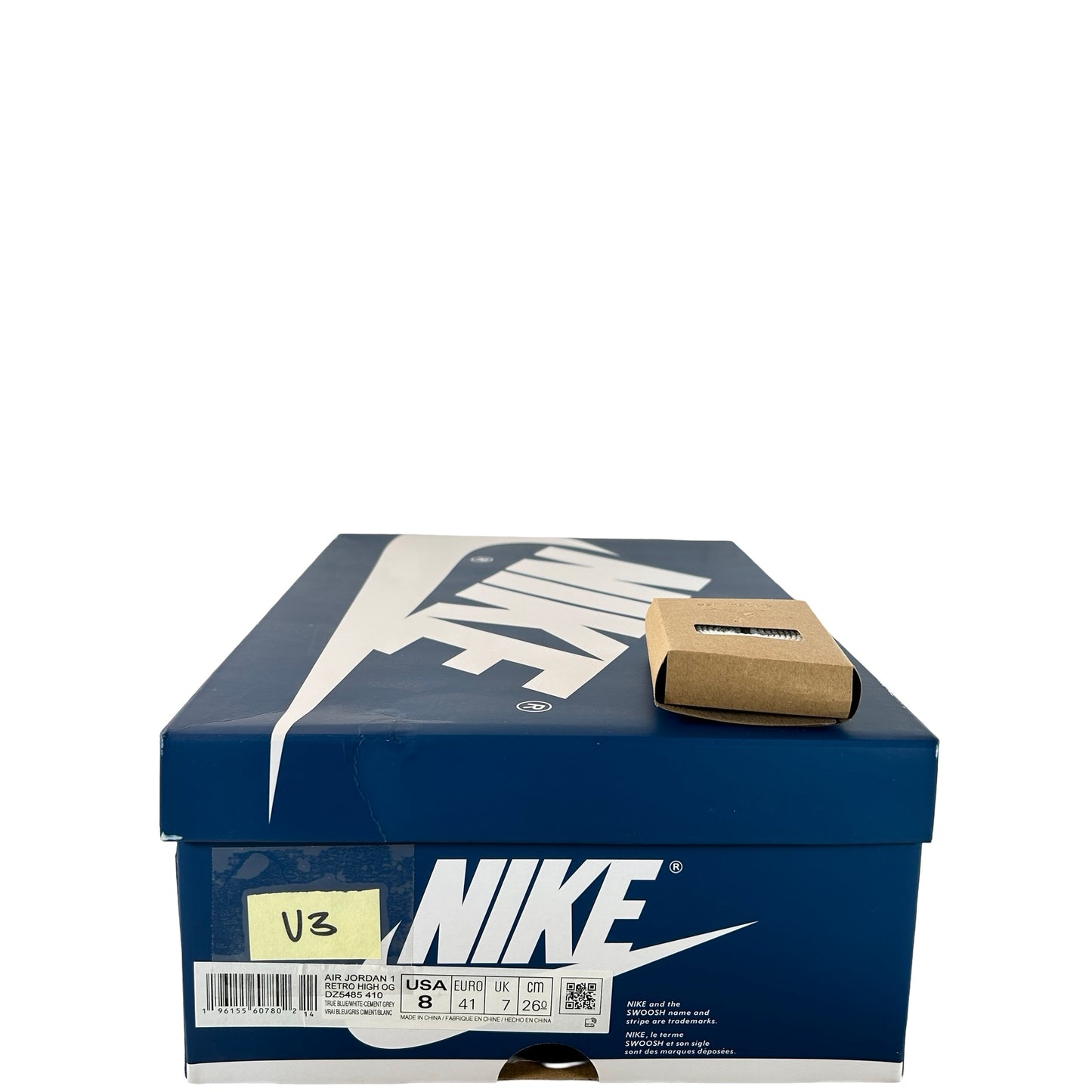 DZ5485 410 Jordan 1 Retro High OG True Blue [USED] - 8 M (Used3)