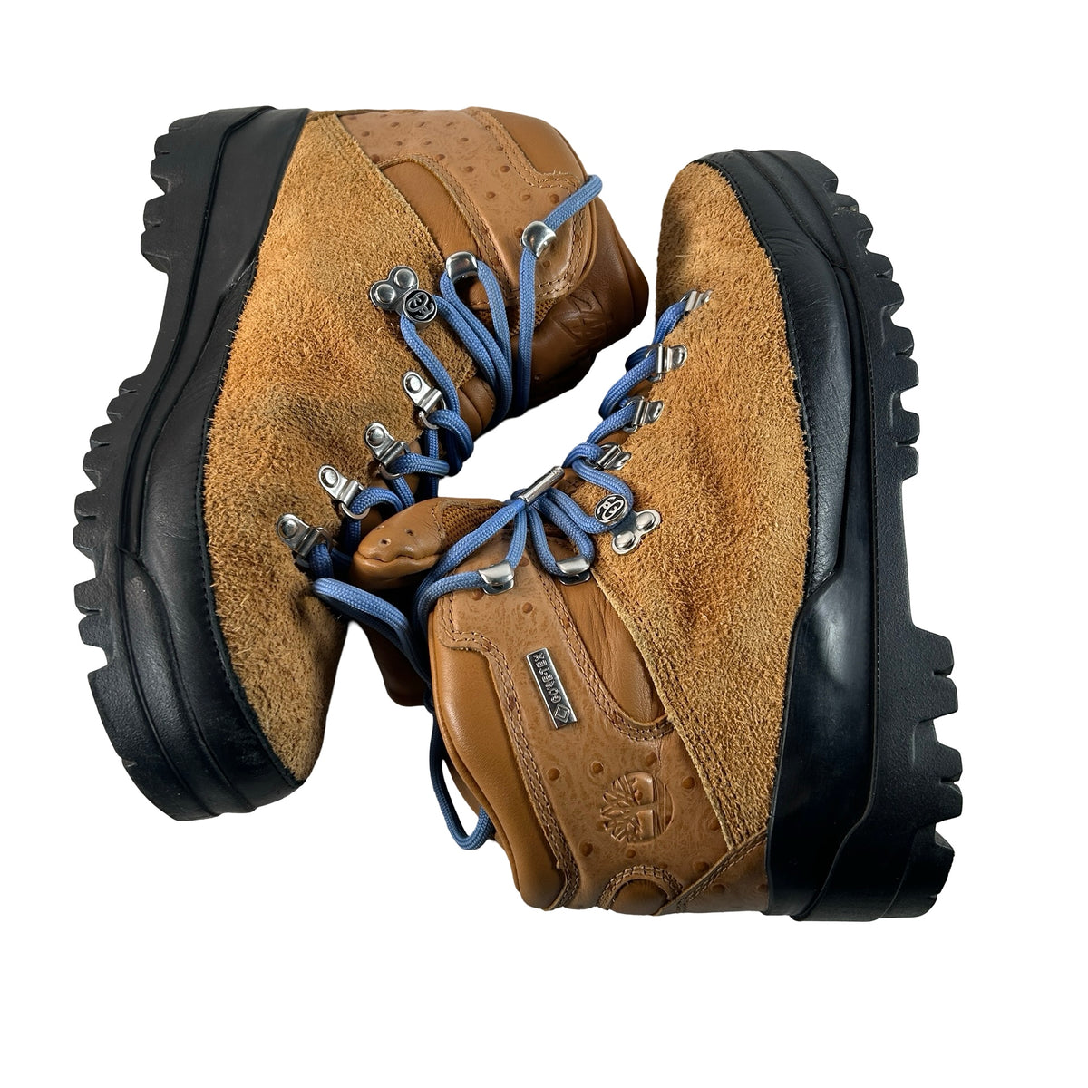 A5ZMK231 Timberland World Hiker Boot Stussy Wheat [USED] - 8 M (Used) (Replace Box)