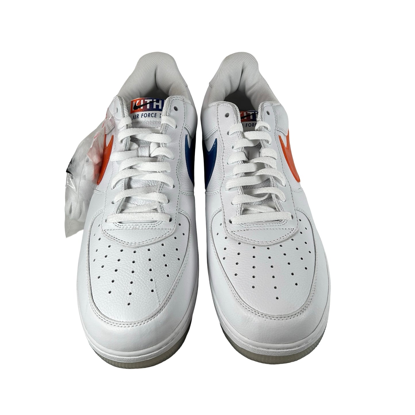 CZ7928 100 Nike Air Force 1 Low Kith Knicks Home [CONDITIONAL] - 15 M (Yellowing Soles) (Scratch Right Toe Box) (No Box)