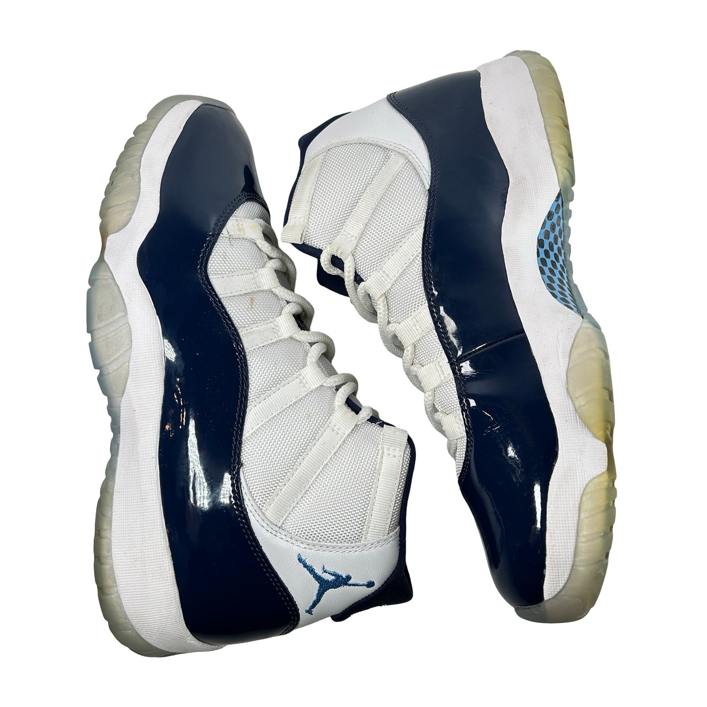 378037 123 Jordan 11 Retro UNC Win Like 82 [USED] - 10 M (Used)
