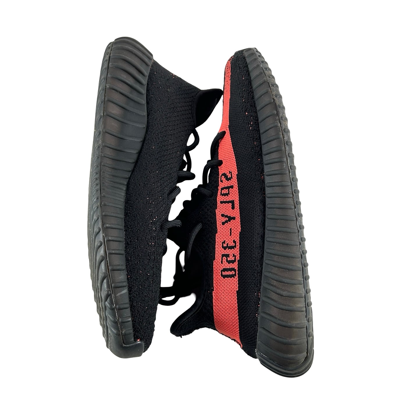 BY9612 Yeezy Boost 350 V2 Core Black Red [USED] - 10.5 M (Used)