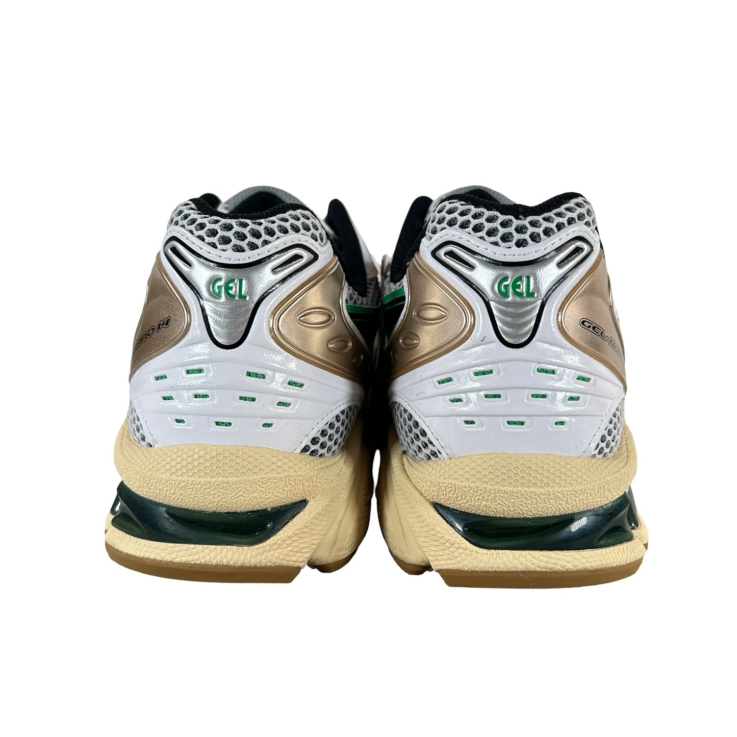 1203A740 103 ASICS Gel-Kayano 14 White Hinoki Beige [USED] - 11 M (Used)