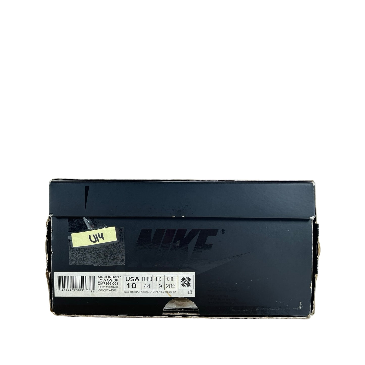 DM7866 001 Jordan 1 Retro Low OG Travis Scott Black Phantom [USED] - 10 M (Used14)