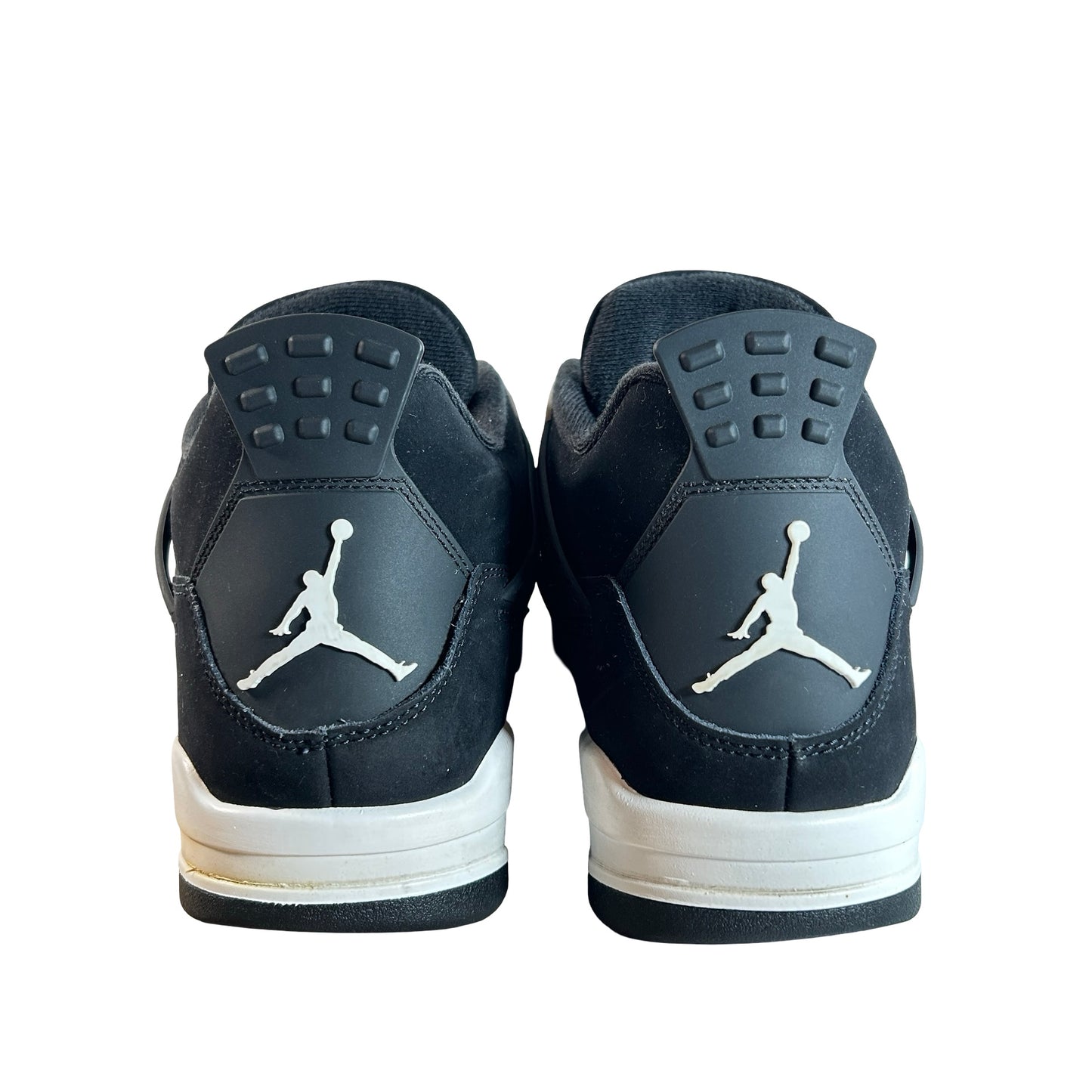 FQ8138 001  Jordan 4 Retro White Thunder [USED] - 9 M (Used3) (No Box3)