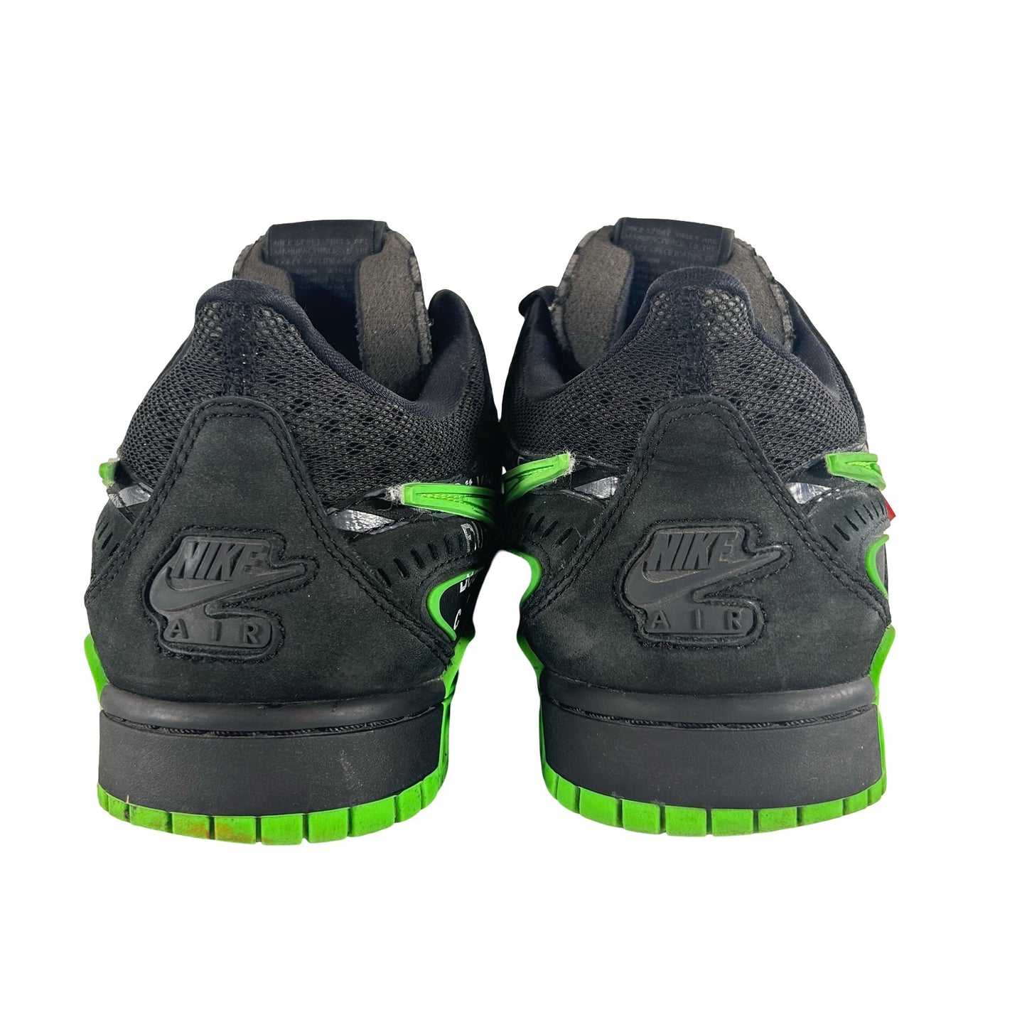 CU6015 001 Nike Air Rubber Dunk Off-White Green Strike [USED] - 12 M (Used3)