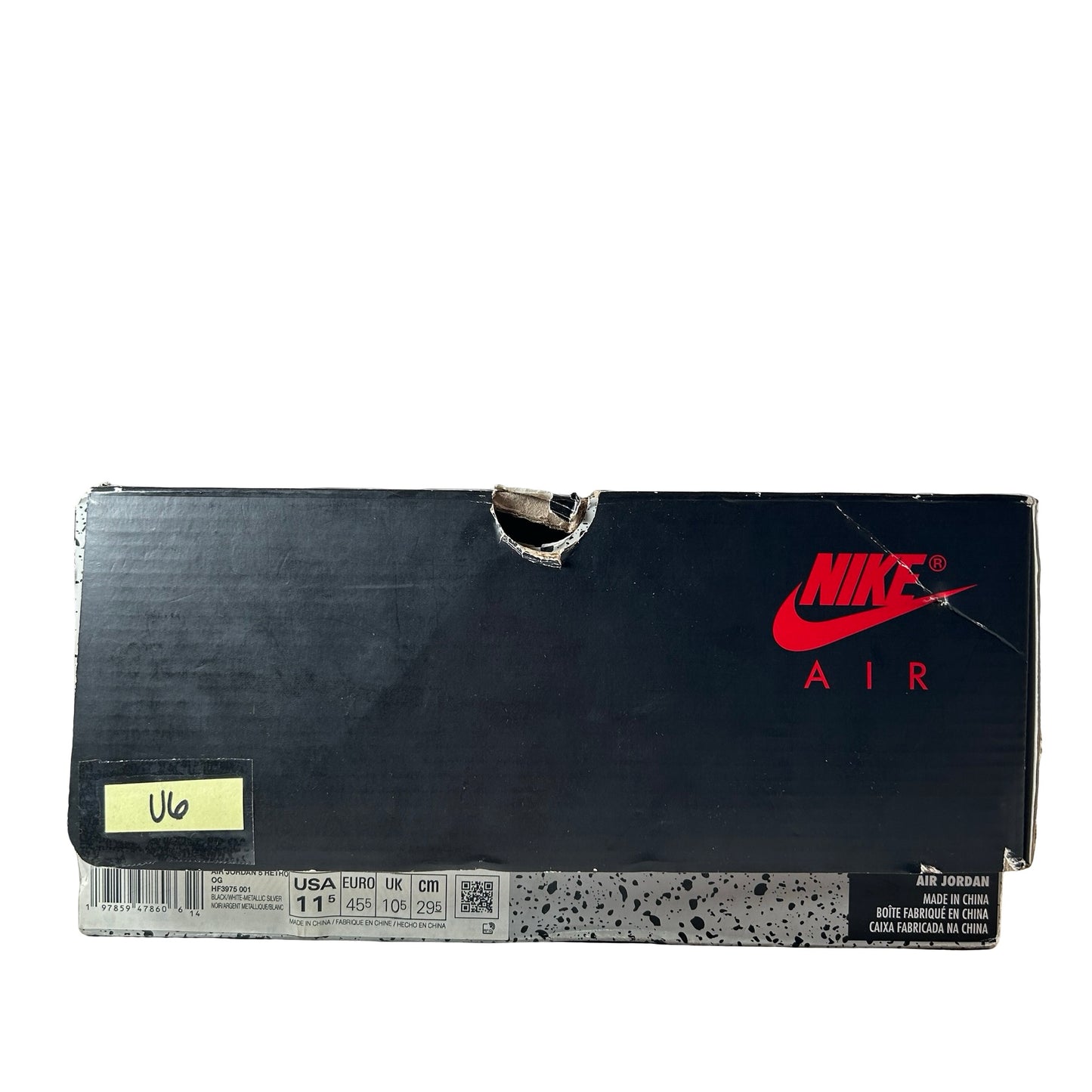 HF3975 001 Jordan 5 Retro OG Black Metallic Reimagined [USED] - 11.5 M (Used6)
