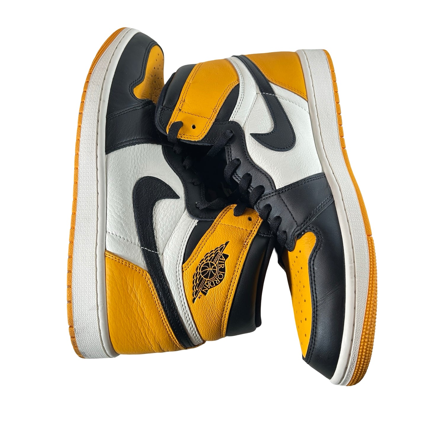 555088 711 Jordan 1 Retro High OG Yellow Toe [USED] - 13 M (Used7)