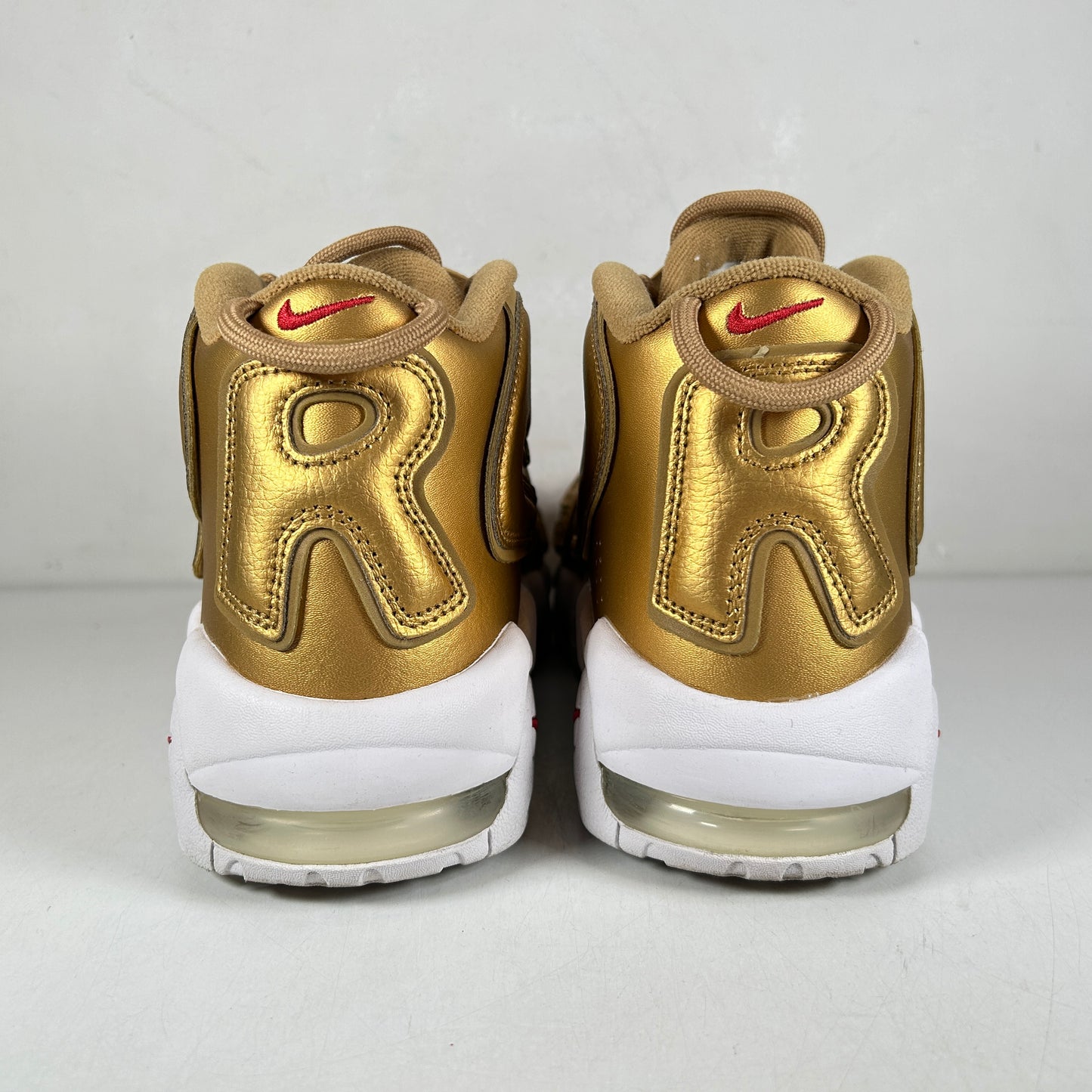 902290 700 Nike Air More Uptempo Supreme Suptempo Gold [USED] - 10.5 M (VNDS)