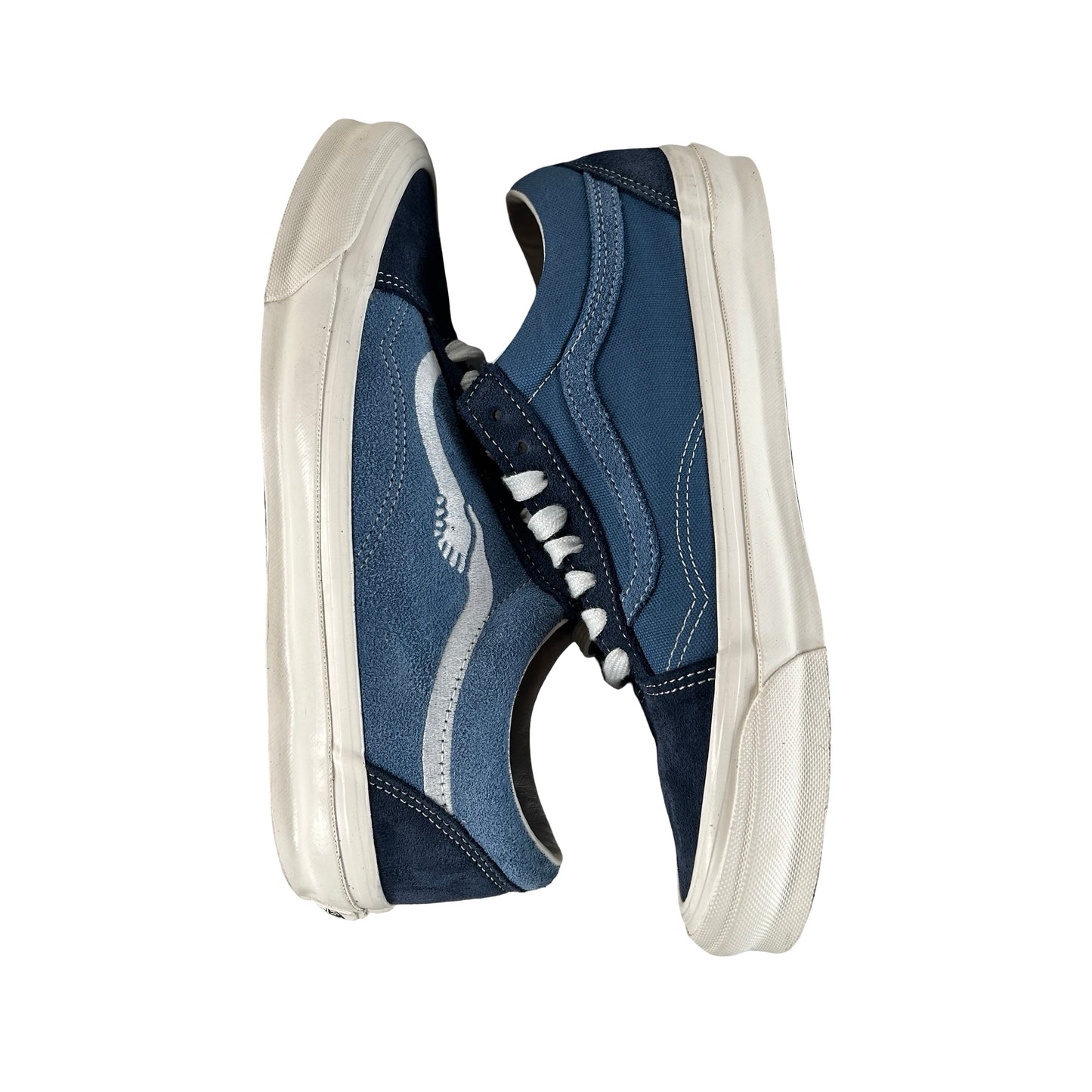VN0A4P3X2HZ Vans Old Skool Notre Blue [USED] - 9.5 M (Used)