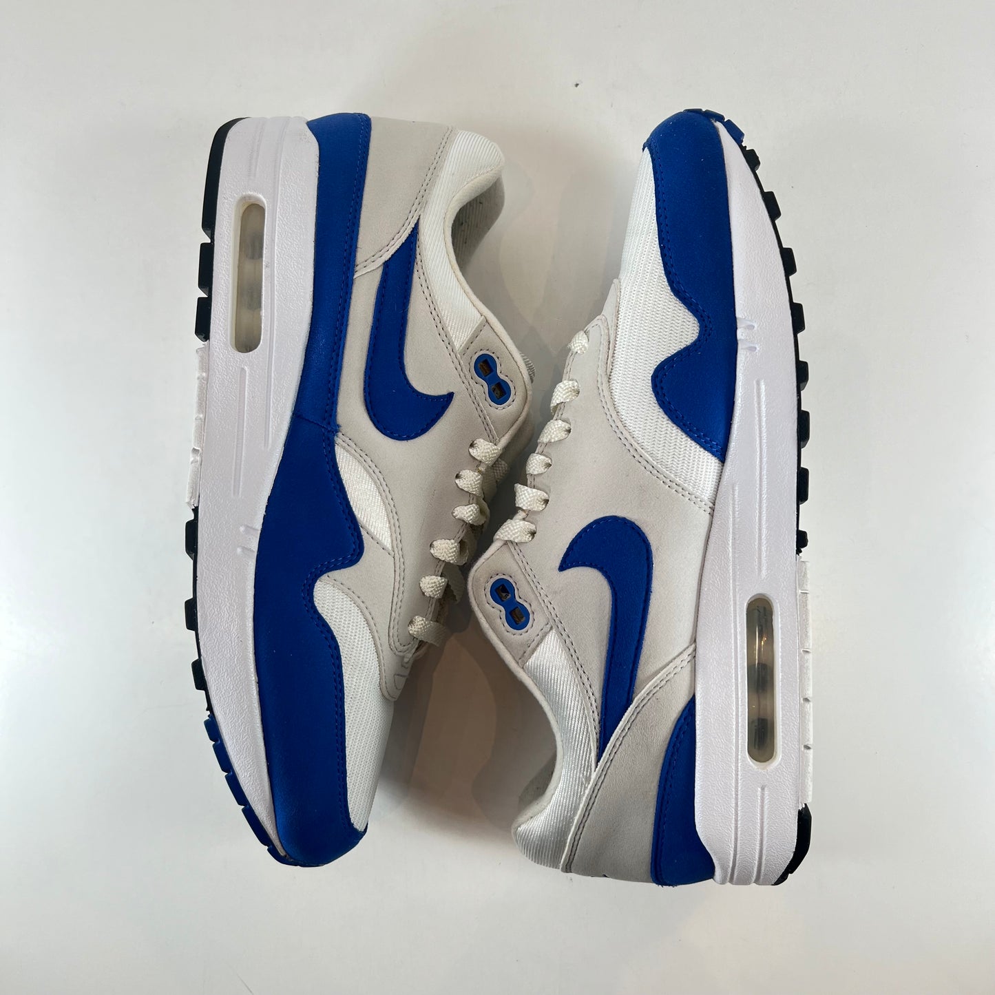 908375 101 Nike Air Max 1 Anniversary Royal (2017) [USED] - 9.5 M (Used)