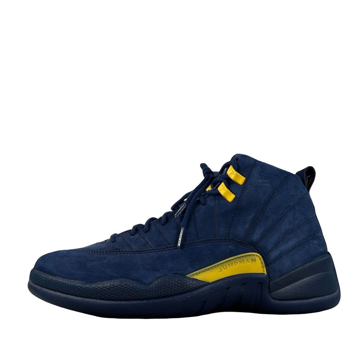 BQ3180 407 Air Jordan 12 Retro Michigan - 11.5 M (Dye on shoe)