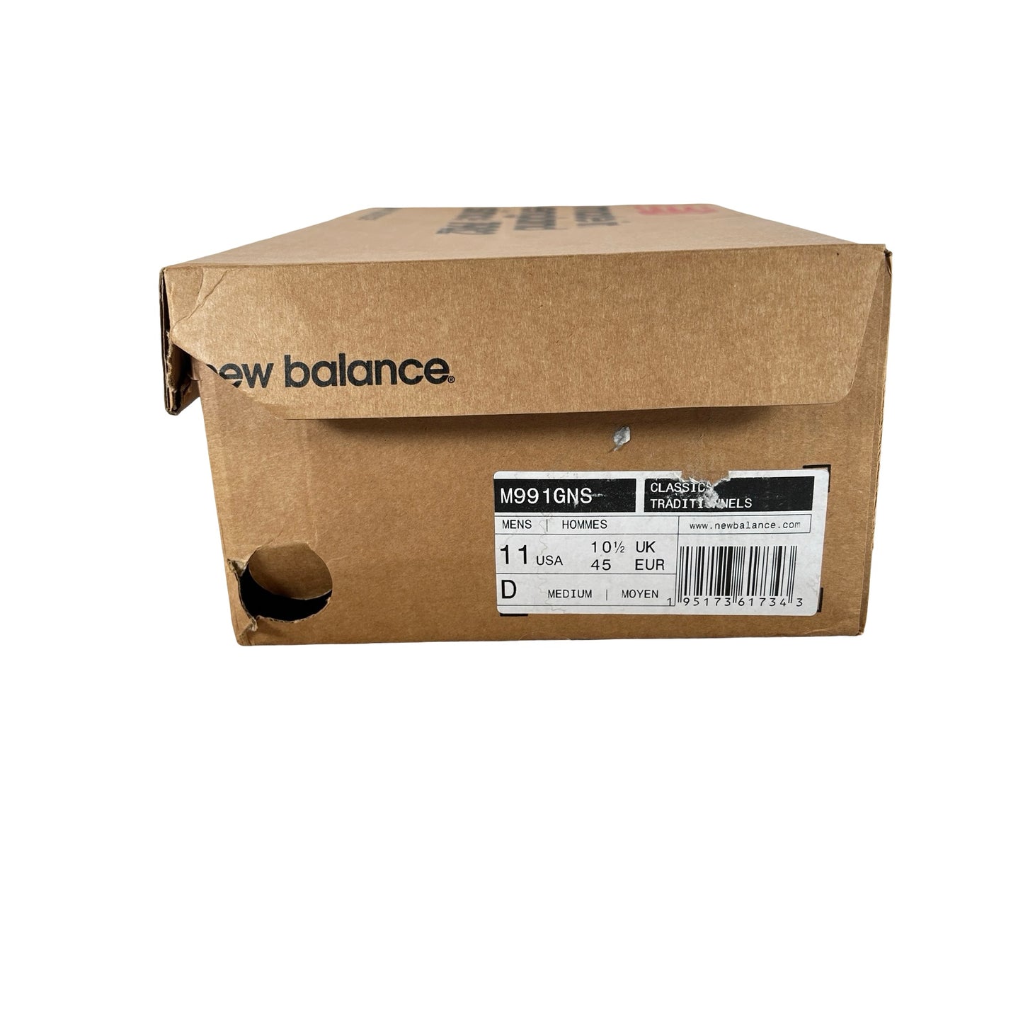 M991GNS New Balance 991 MiUK Castlerock Navy [USED] - 11 M (Used)