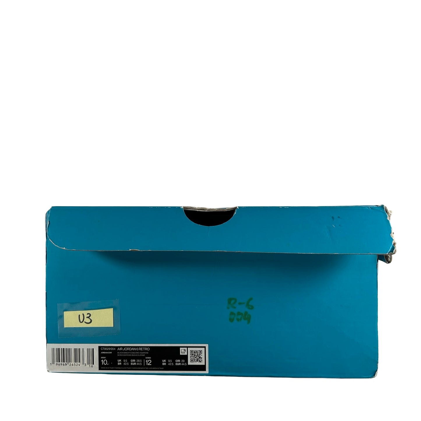 CT8529 004 Jordan 6 Retro Aqua [USED] - 10 M (Used3)