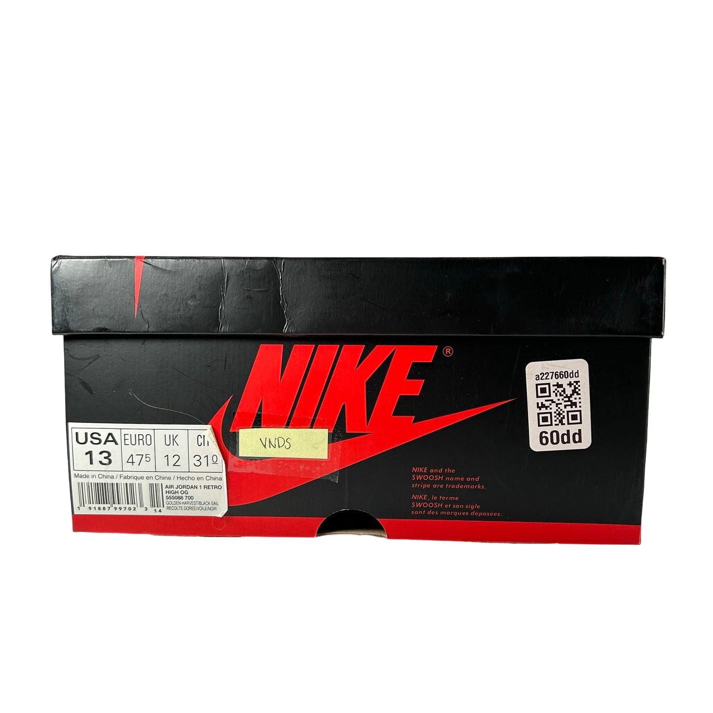 555088 700 Jordan 1 Rookie of the Year [USED] - 13 M (VNDS)