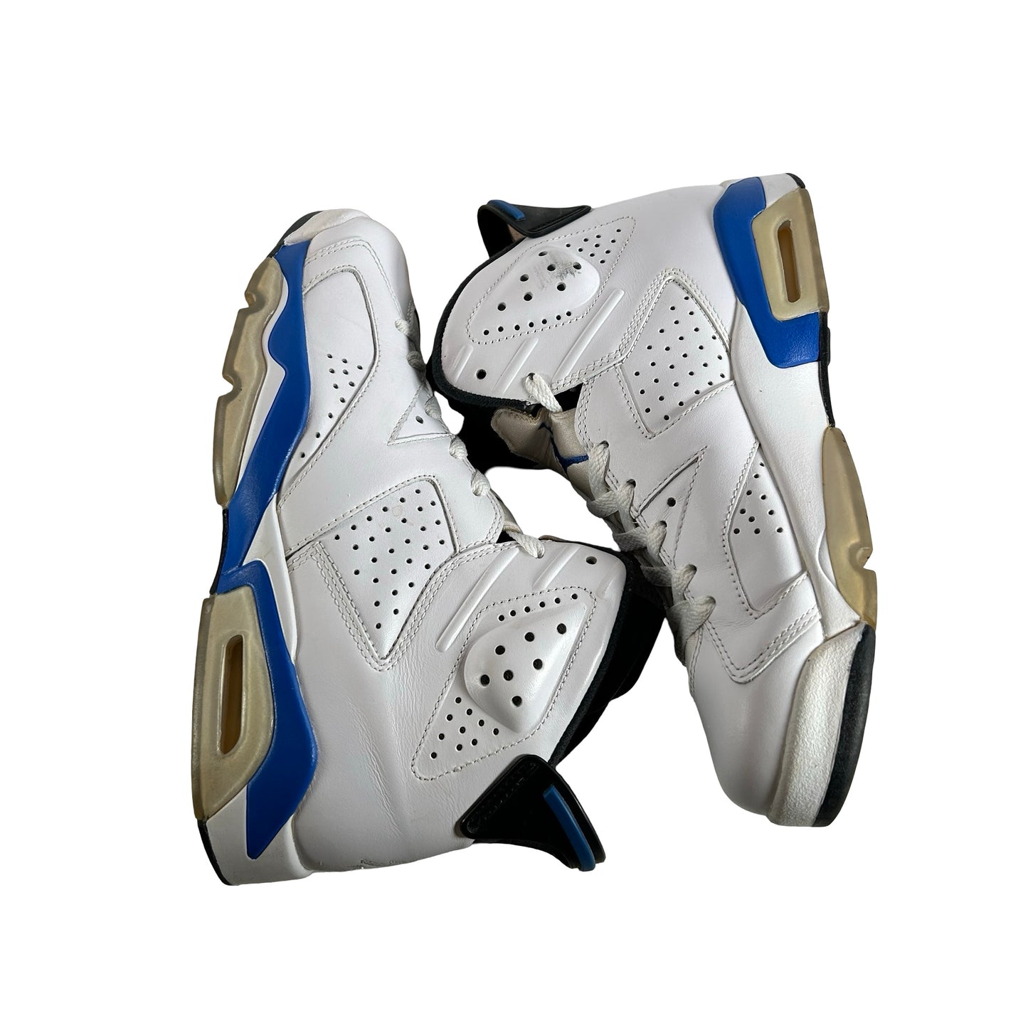 384664 107 Jordan 6 Retro Sport Blue (2014) [USED] - 8 M (Used3)