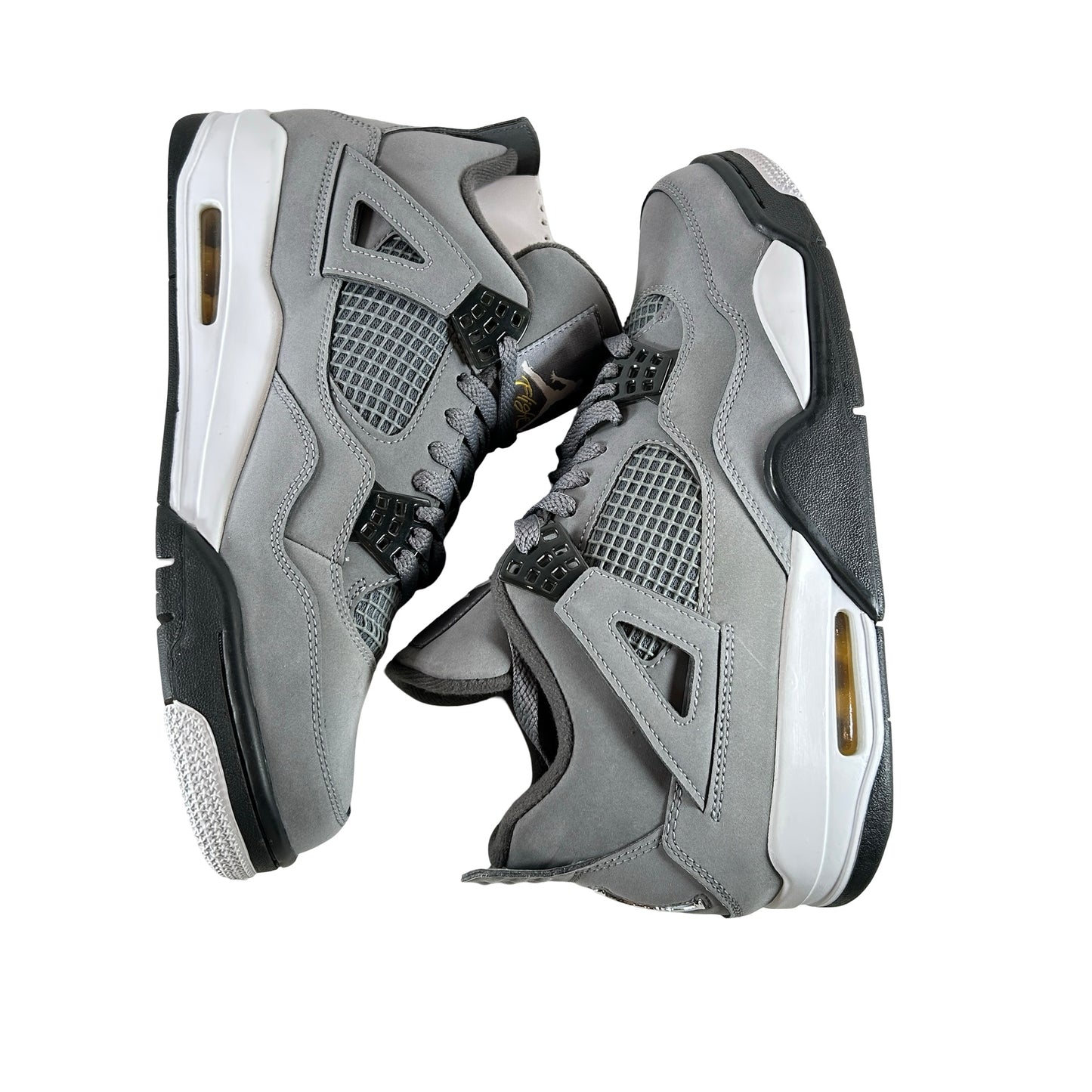 308497 007 Jordan 4 Retro Cool Grey (2019) [CONDITIONAL] - 10 M (Yellowing Midsole)