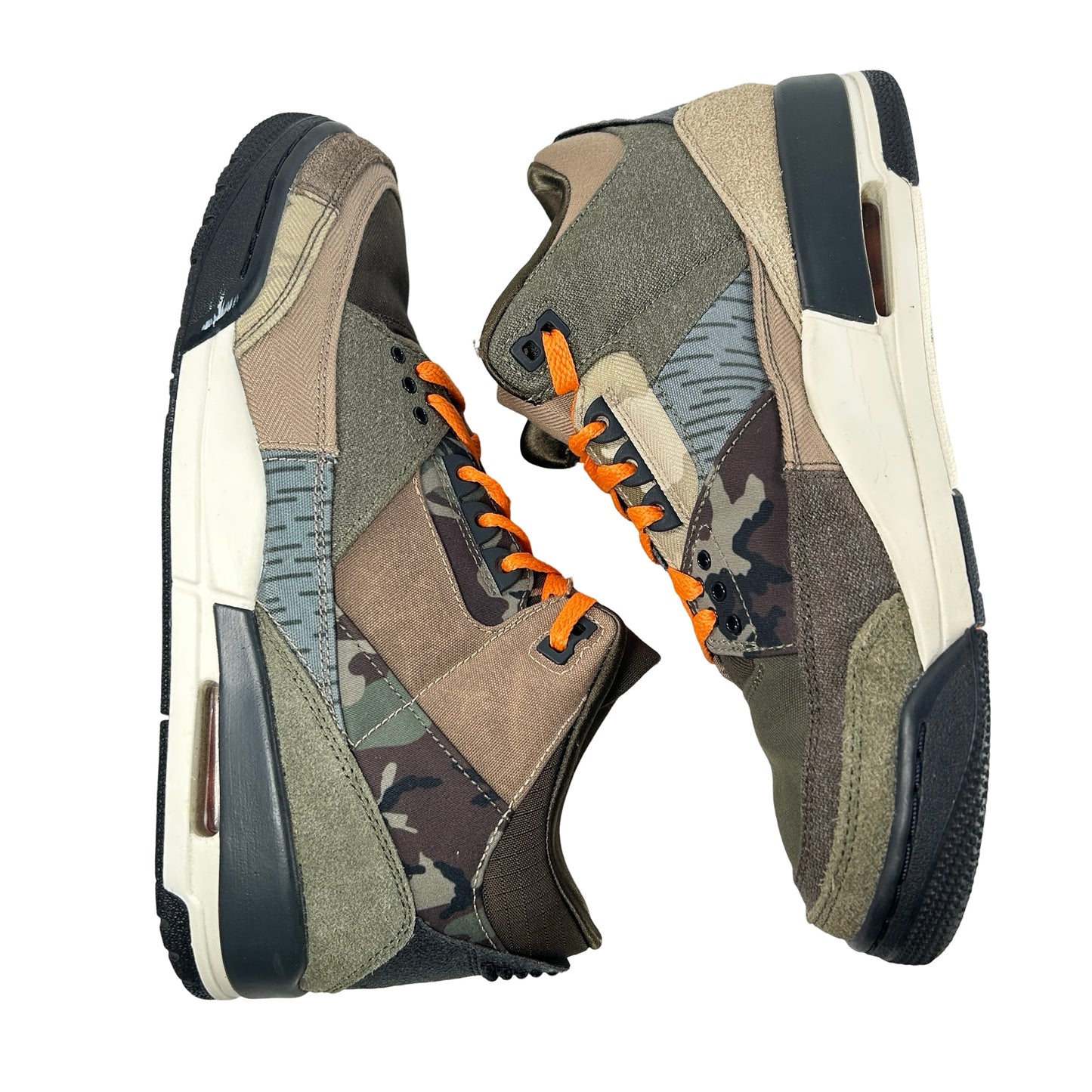 DO1830 200 Jordan 3 Retro Patchwork Camo [USED] - 8.5 M (Used)