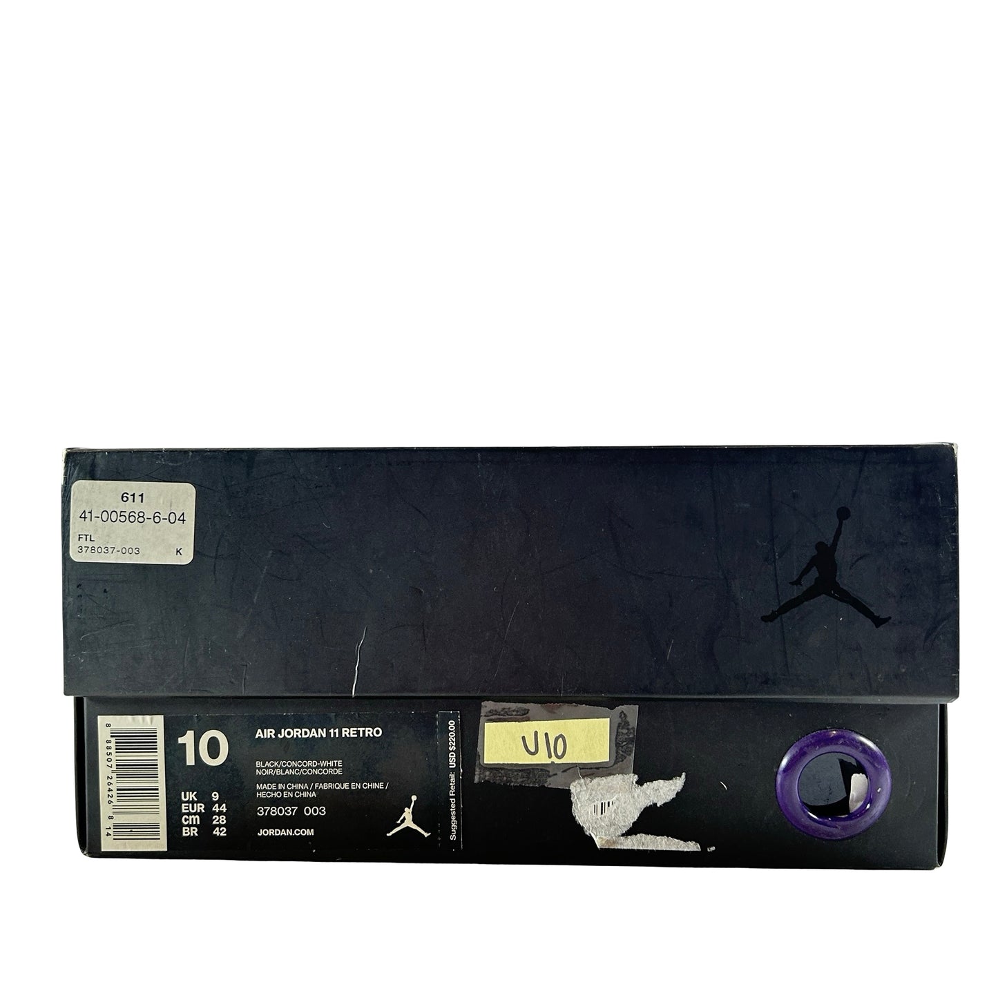 378037 003 Jordan 11 Retro Space Jam (2016) [USED] - 10 M (Used10)