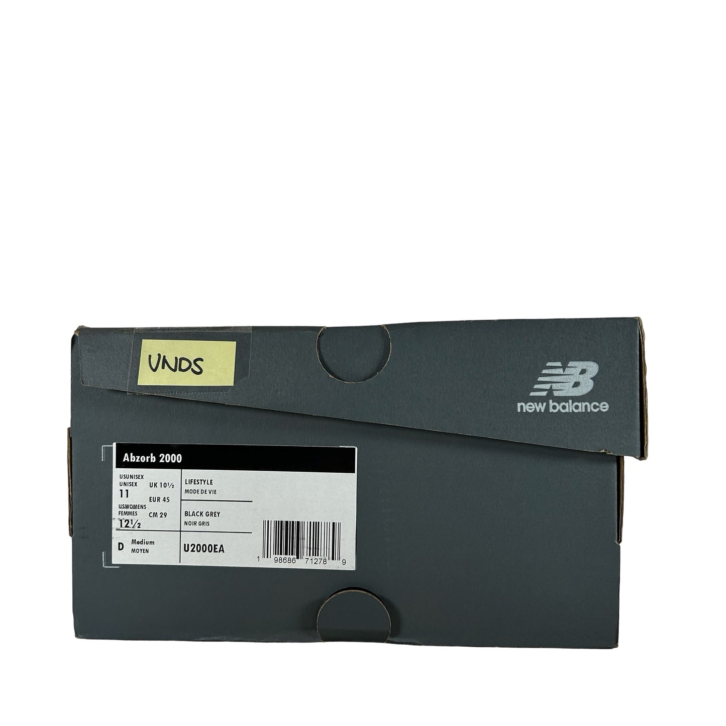 U2000EA New Balance Abzorb 2000 Black Grey [USED] - 11 M (VNDS)