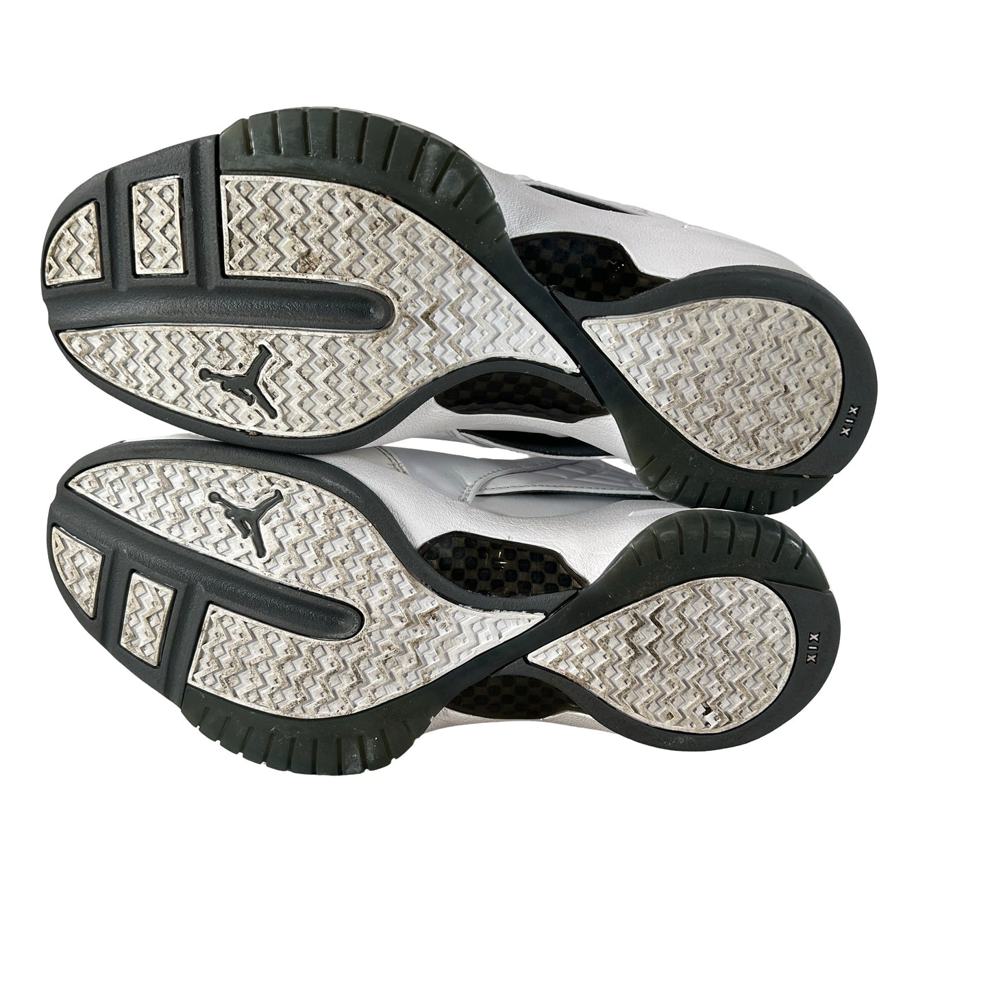 AQ9213 100 Jordan 19 Retro White Flint Grey [USED] - 10 M (Used) (No Box)