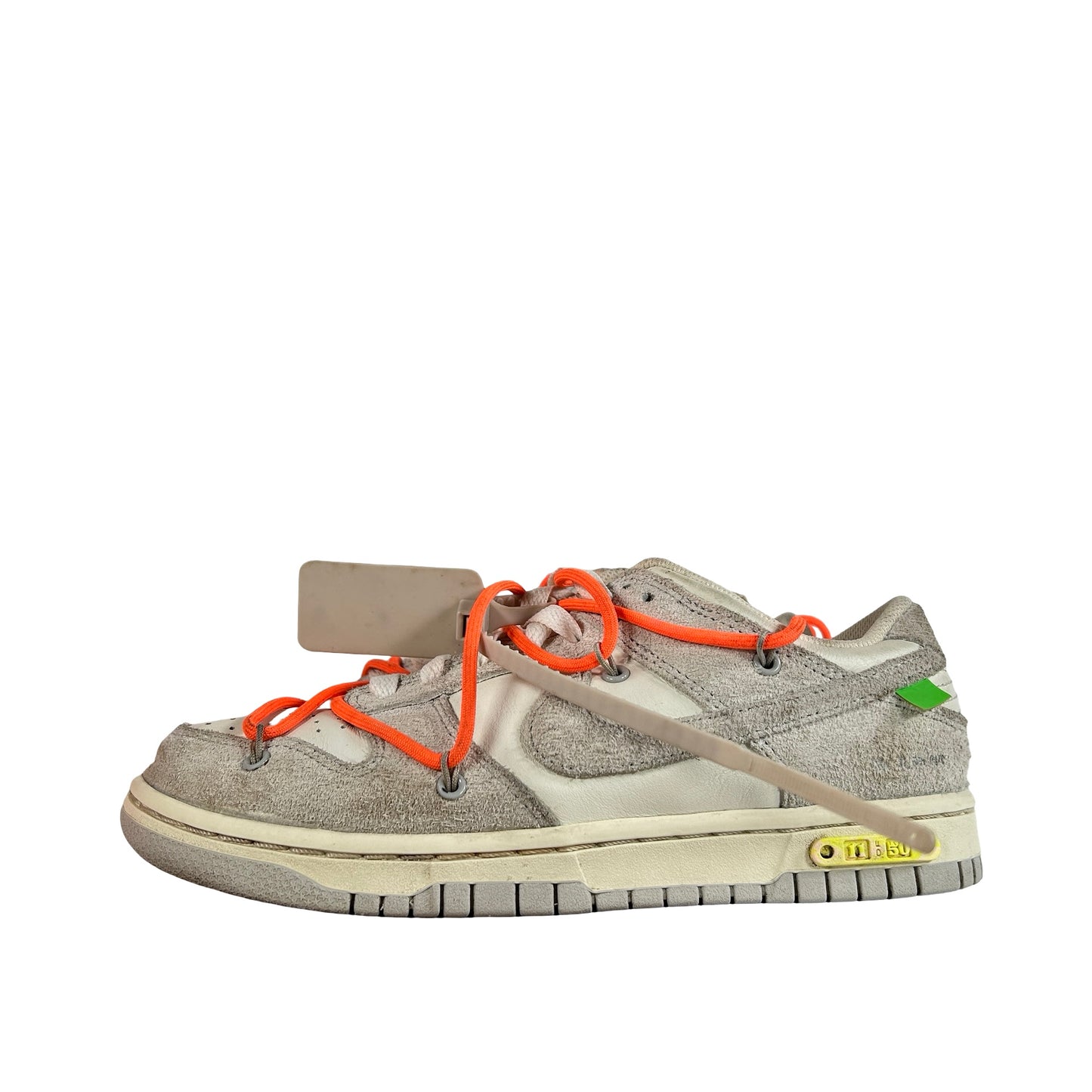 DJ0950 117 Nike Dunk Low Off-White Lot 17 [USED] - 5.5 M (Used) (No Box)