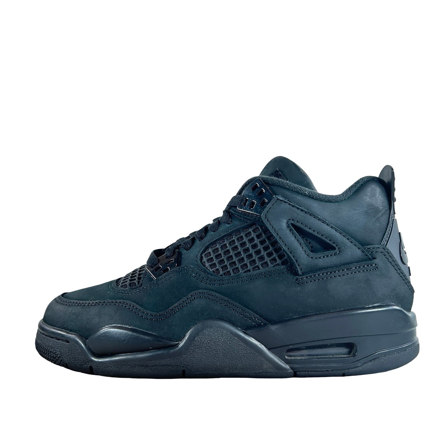 IB4171 010 Jordan 4 Retro Black Cat (2025) (GS) [USED] - 5 Y (Used) (No Box)