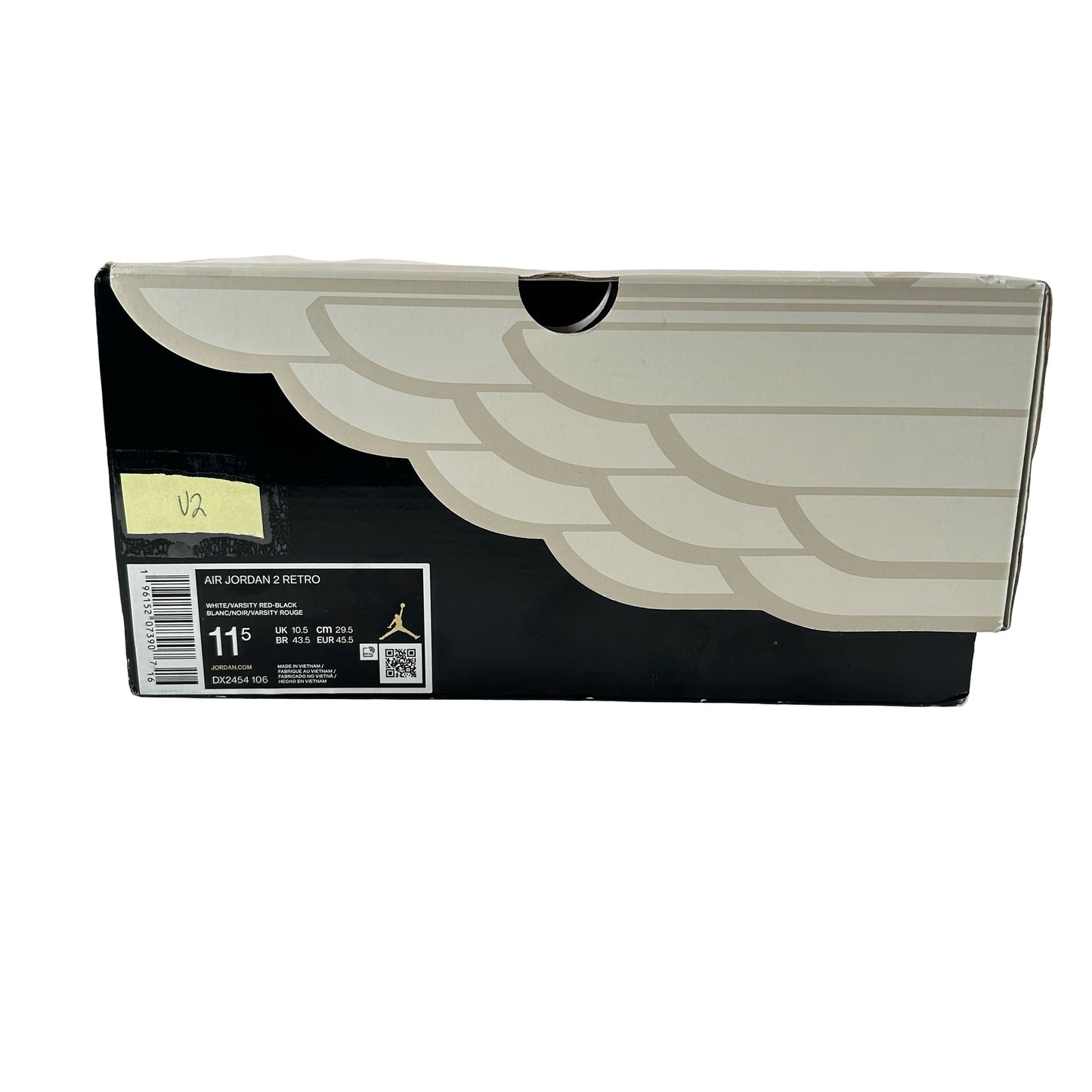 DX2454 106 Jordan 2 Retro OG Chicago (2022) [USED] - 11.5 M (Used2)
