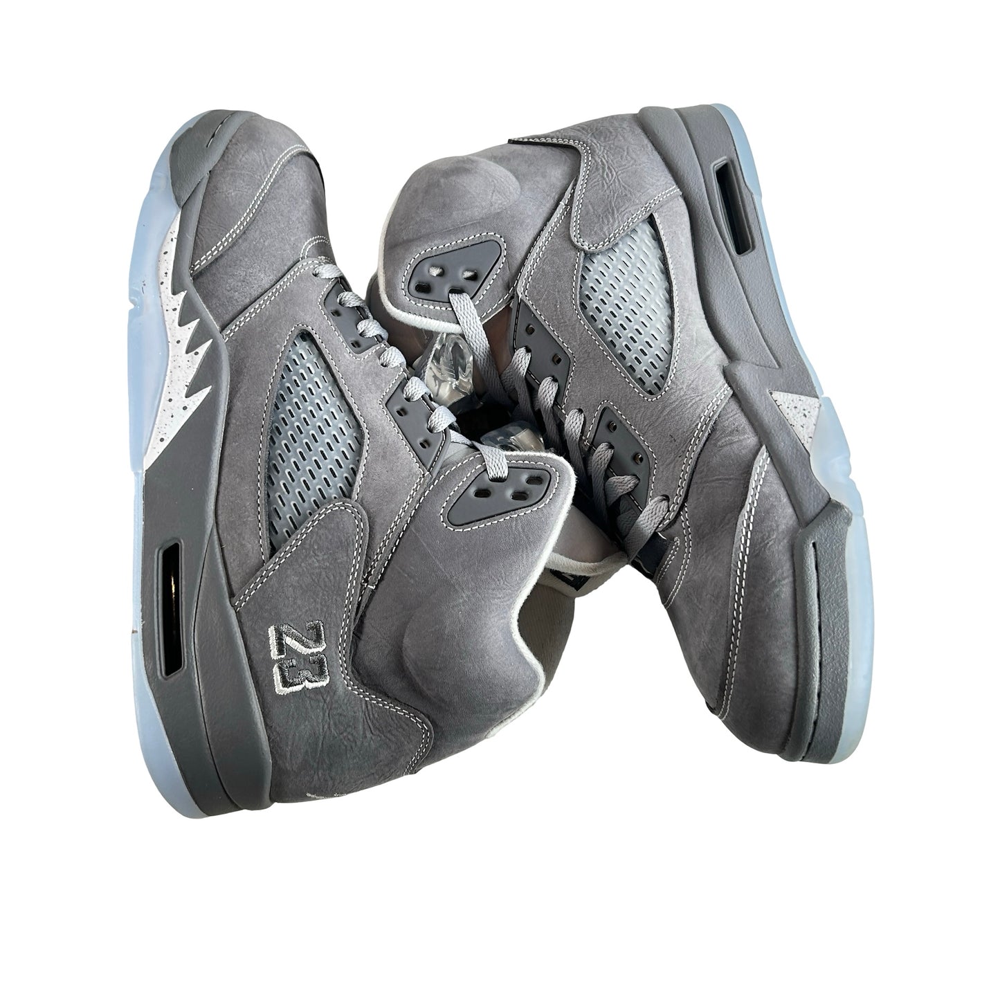 DD0587 002 Jordan 5 Retro Wolf Grey (2026) [USED] - 11 M (Used)