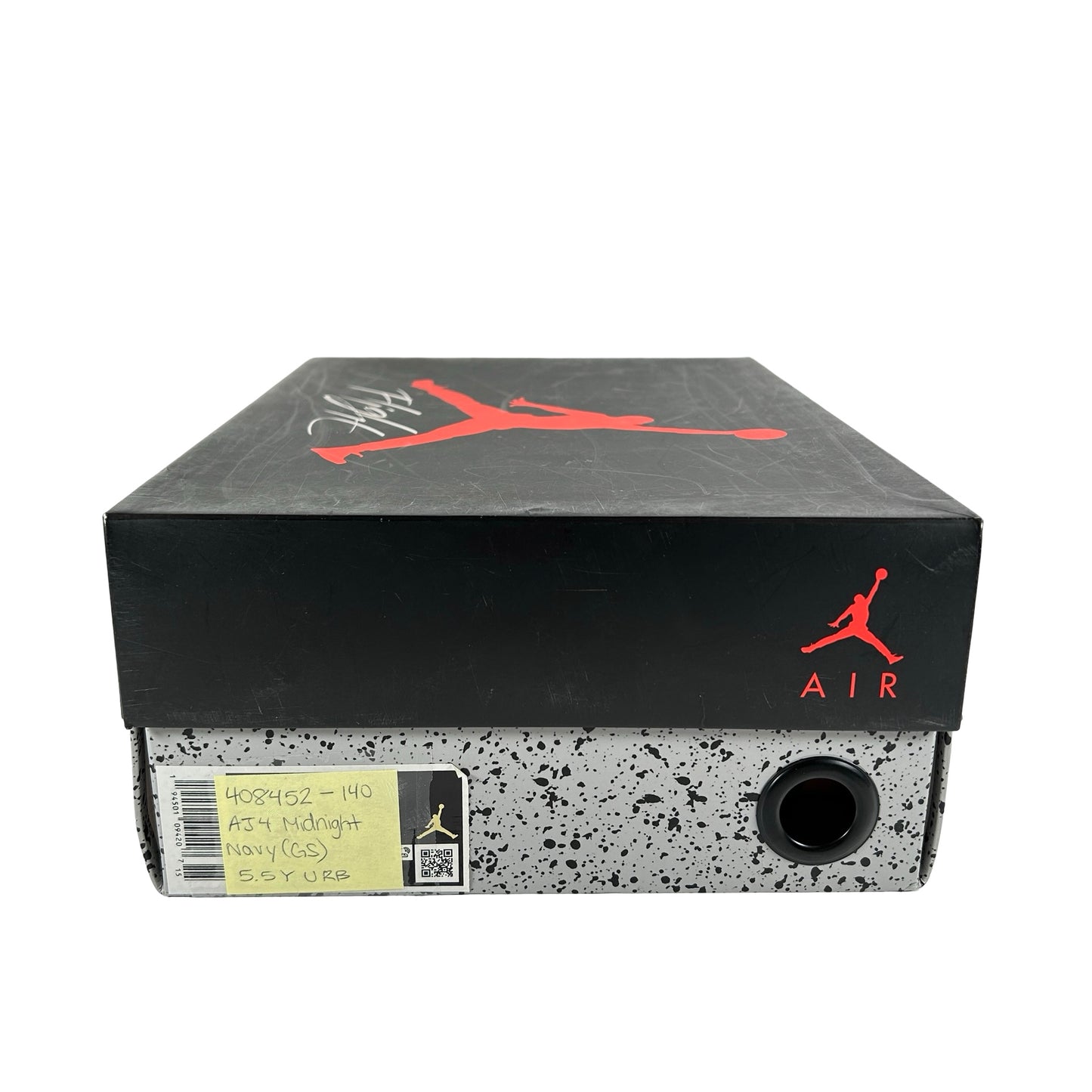 408452 140 Jordan 4 Retro Midnight Navy (GS) [USED] - 5.5 Y (Used) (Replace Box)